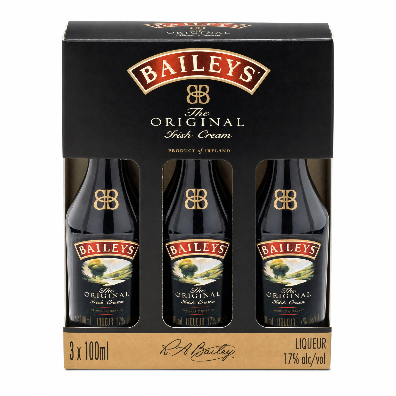 Baileys The Original Irish Cream 3 x 100ml