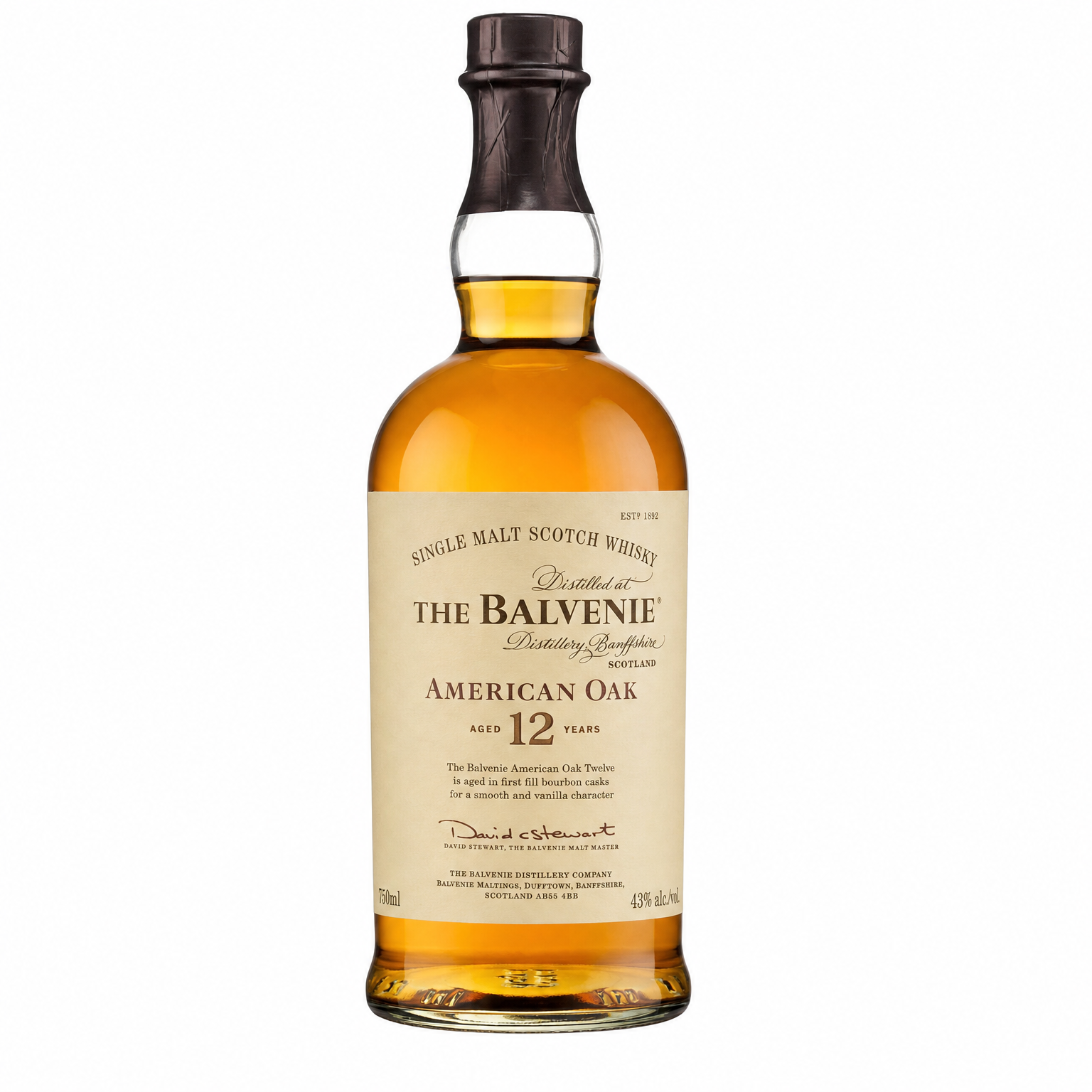 Balvenie 12 Year Old American Oak 750ml