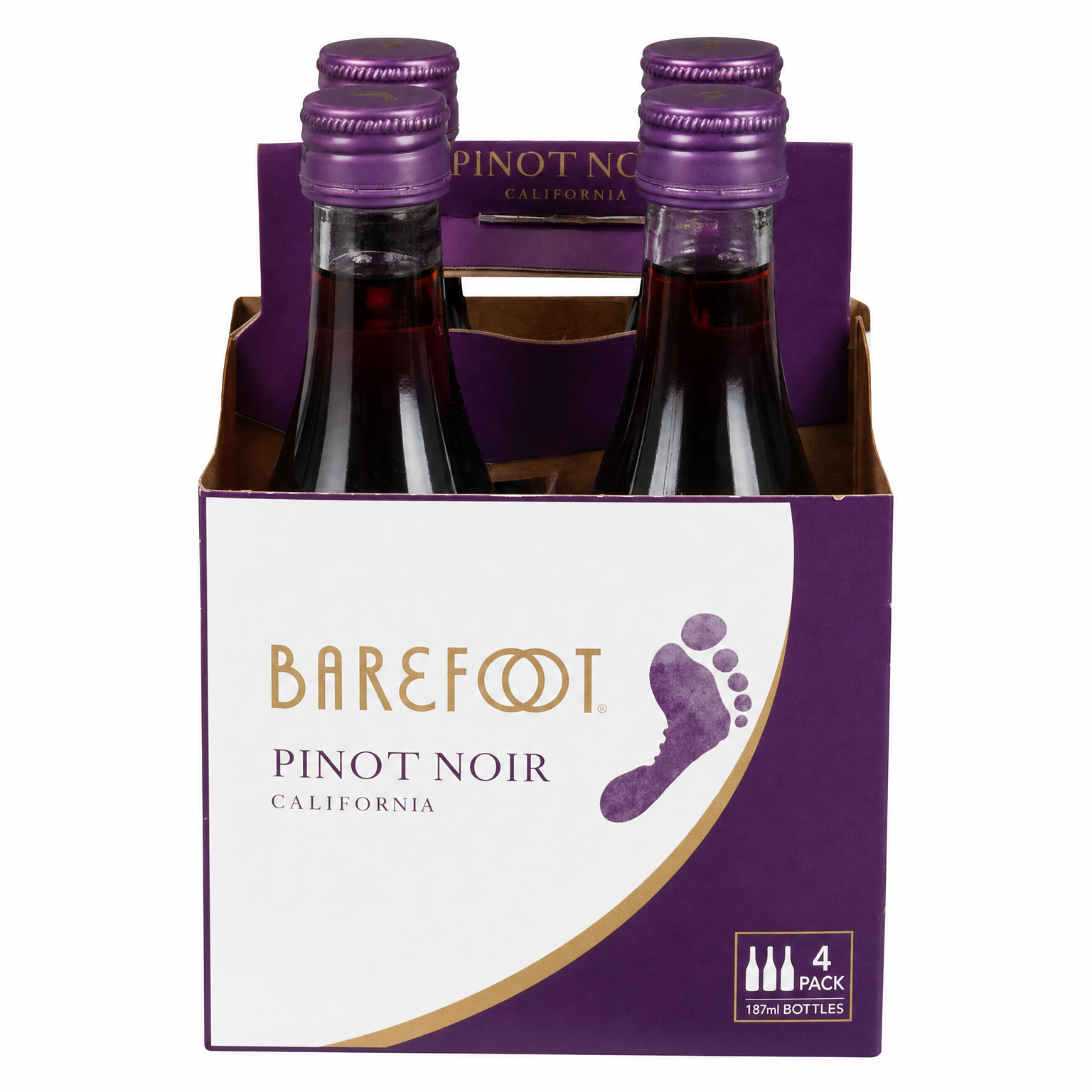 Barefoot Pinot Noir 187ml 4-Pack