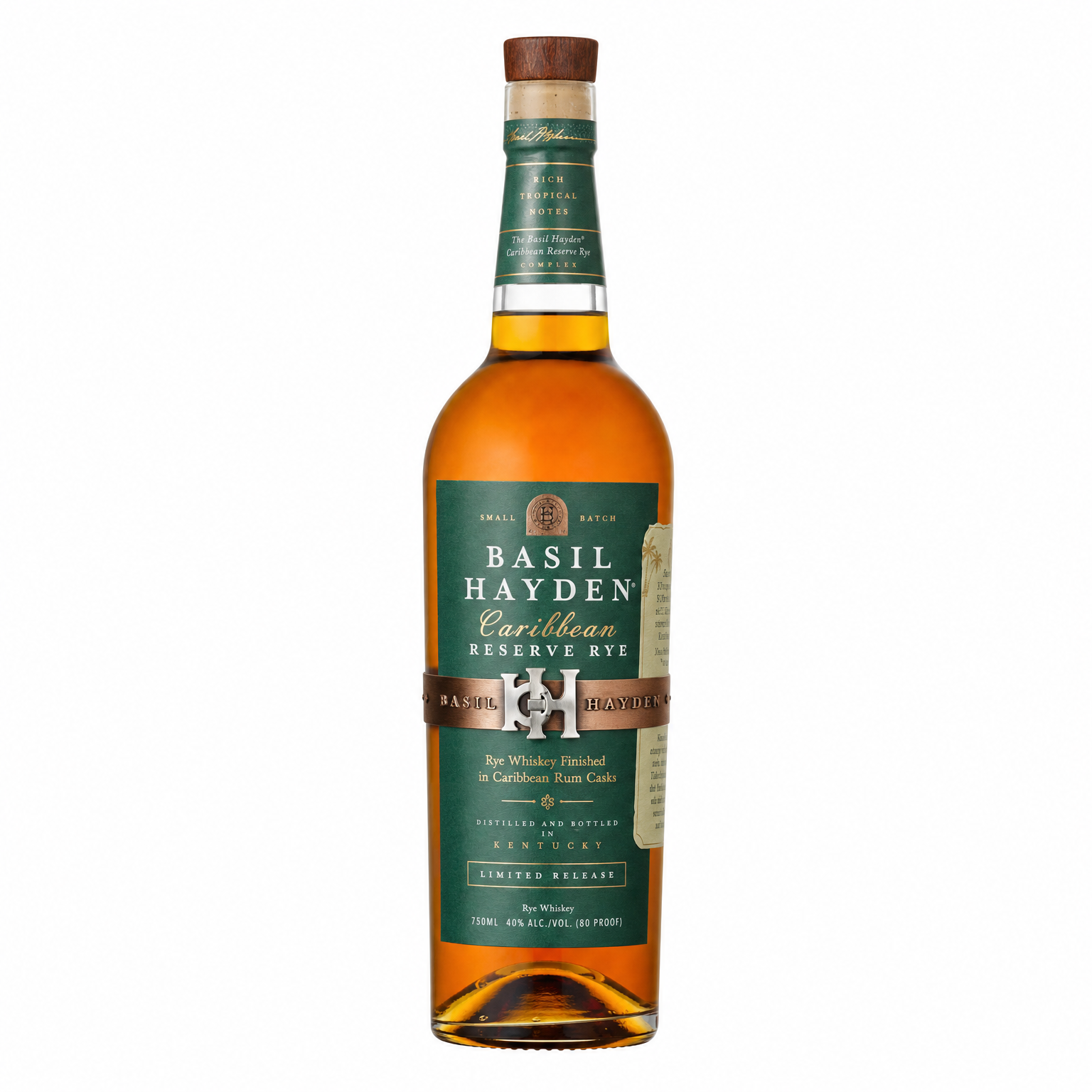 Basil Hayden Caribbean Reserve Rye 750ml