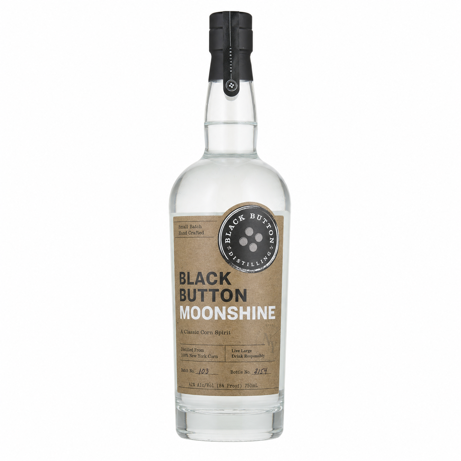 Black Button Moonshine 750ml