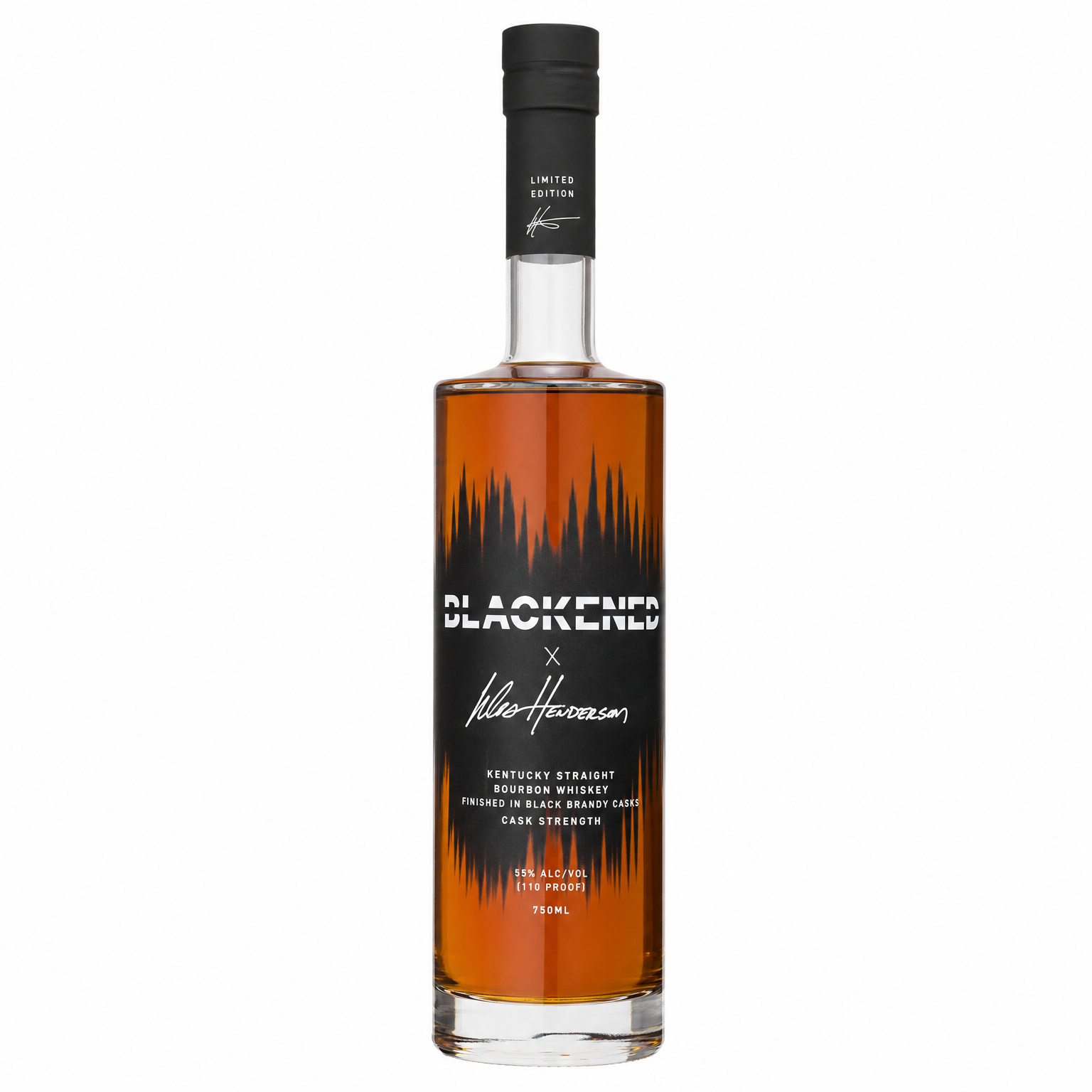 Blackened X Wes Henderson Kentucky Straight Bourbon Whiskey 750ml