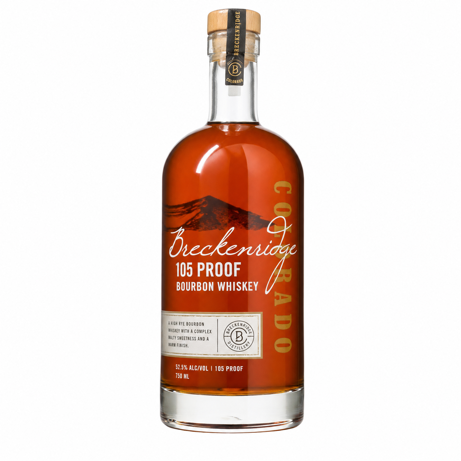 Breckenridge 105 Proof Bourbon Whiskey 750ml