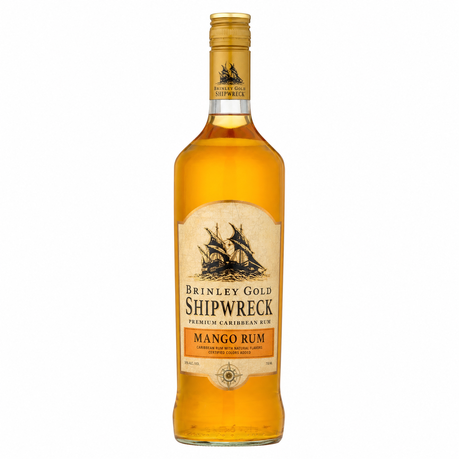 Brinley Mango Rum 750ml