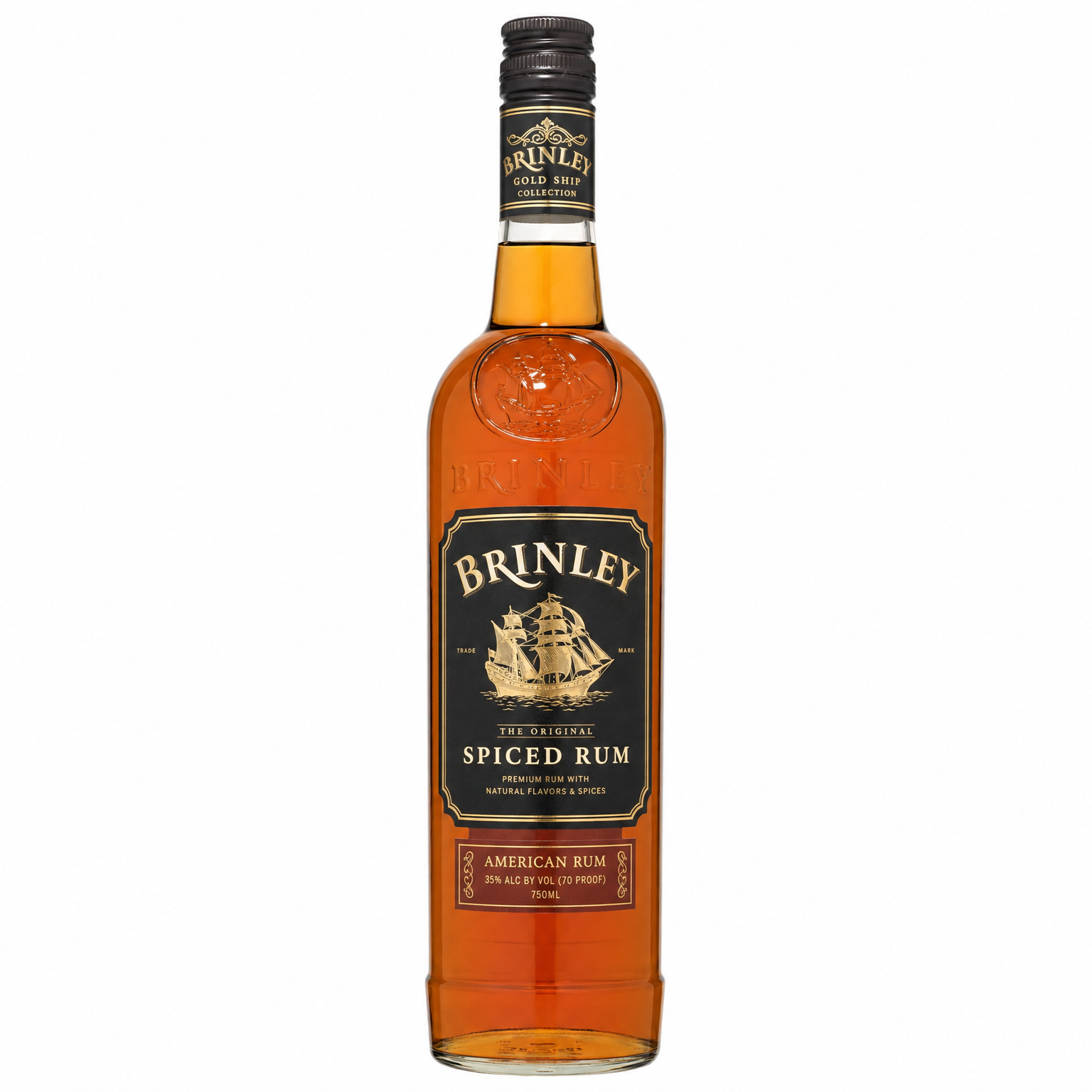 Brinley Spiced Rum 750ml