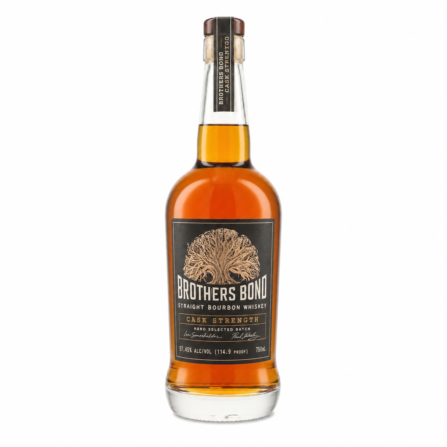 Brothers Bond Cask Strength Straight Bourbon Whiskey 750ml