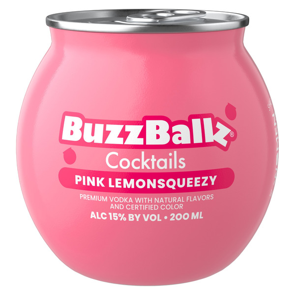 Buzzballs Pink Lemonade Squeezy