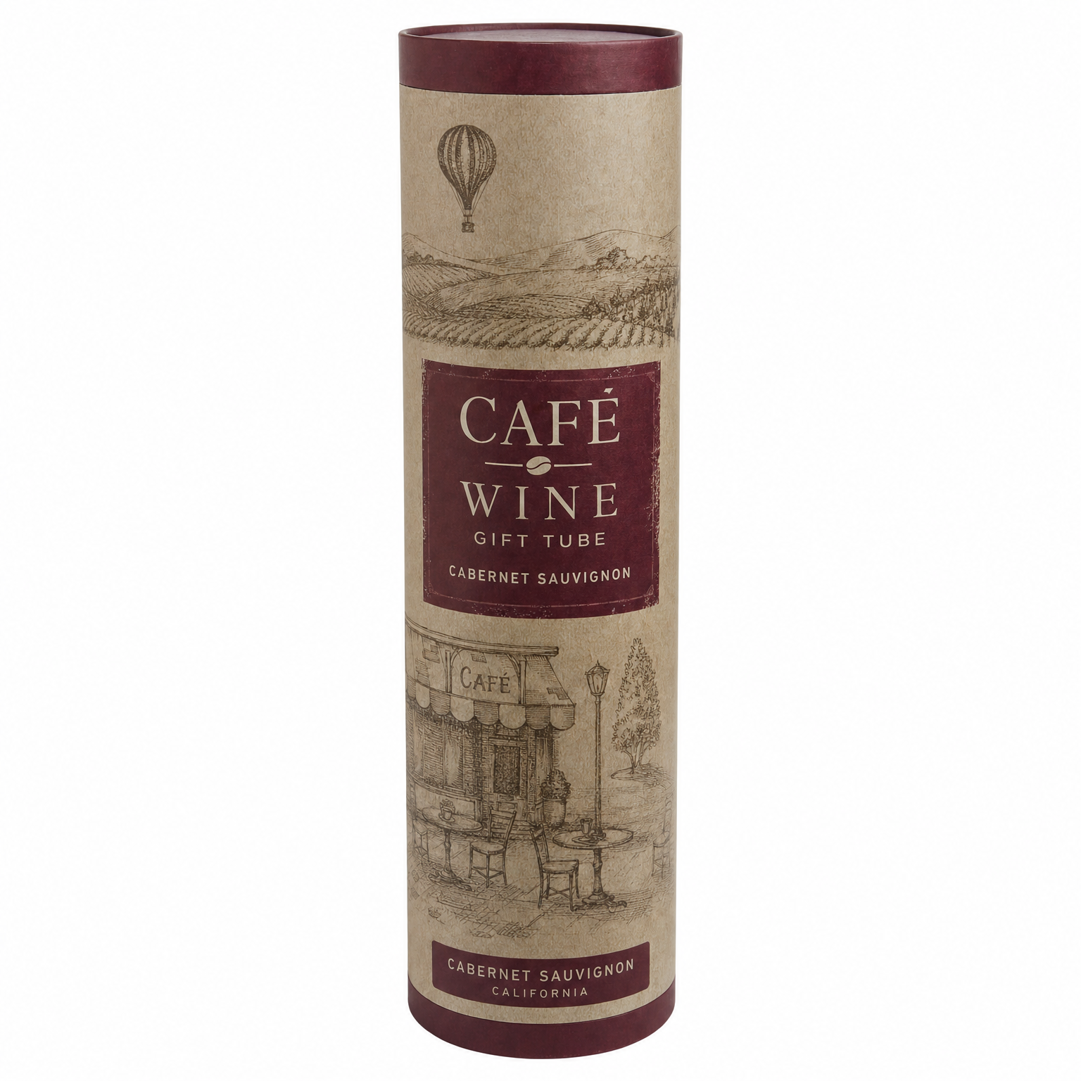 CAFE WINE GIFT TUBE