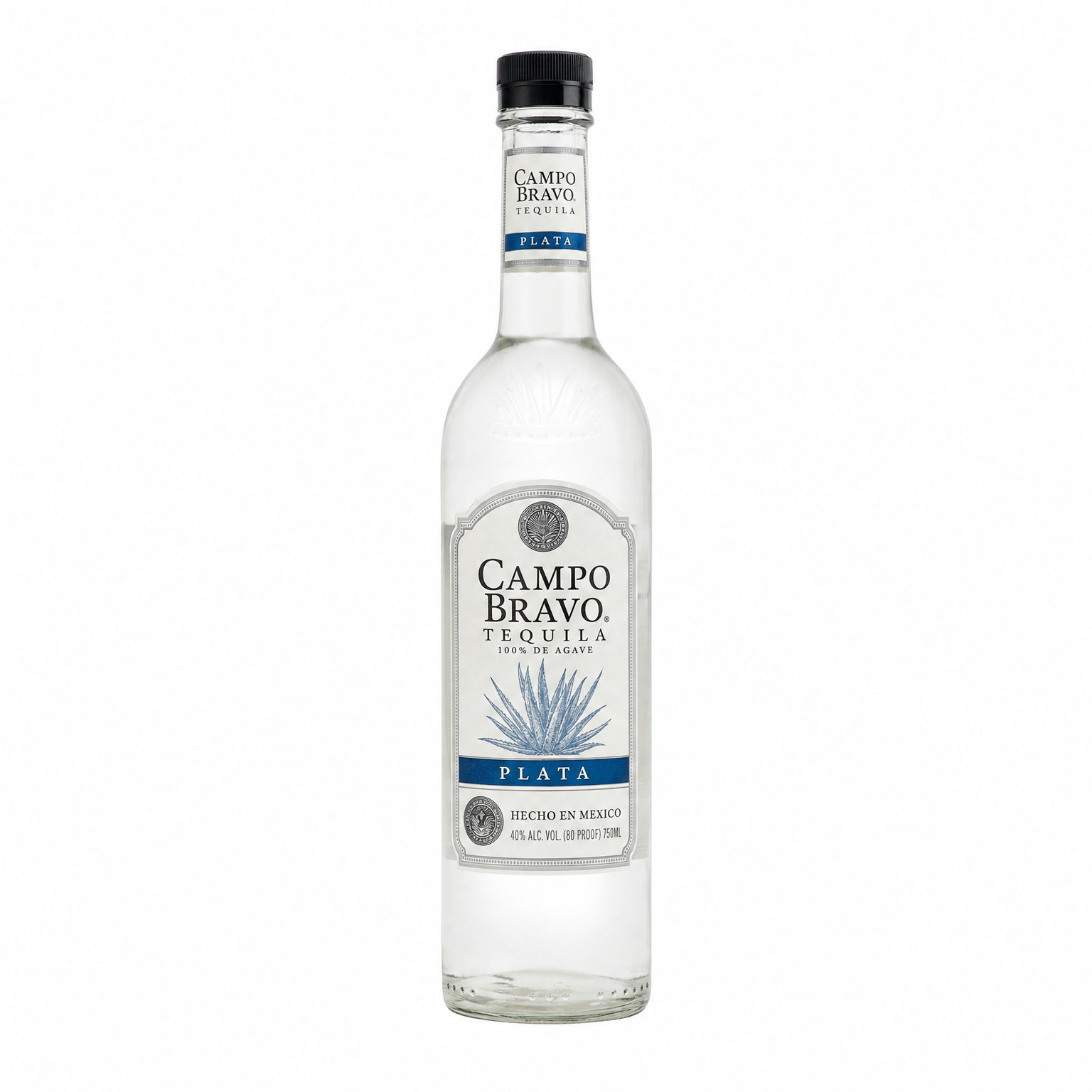 Campo Bravo Plata Tequila 750ml