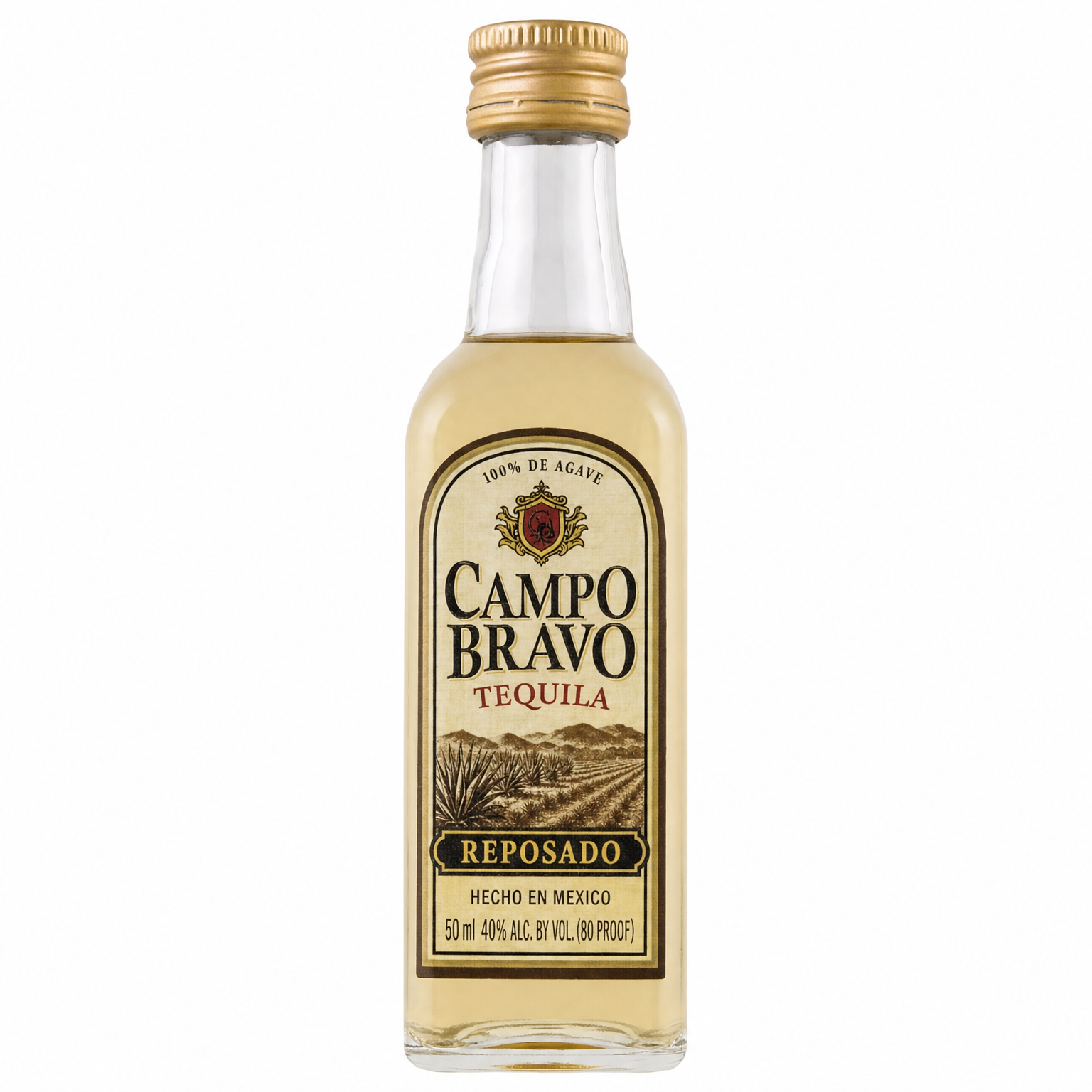 Campo Bravo Reposado Tequila 50ml