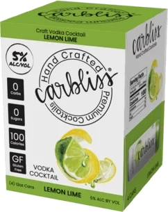 CARBLISS LEMON LIME 4PK