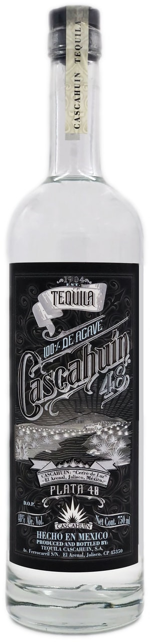 Cascahuin 48 Plata Tequila 750ml