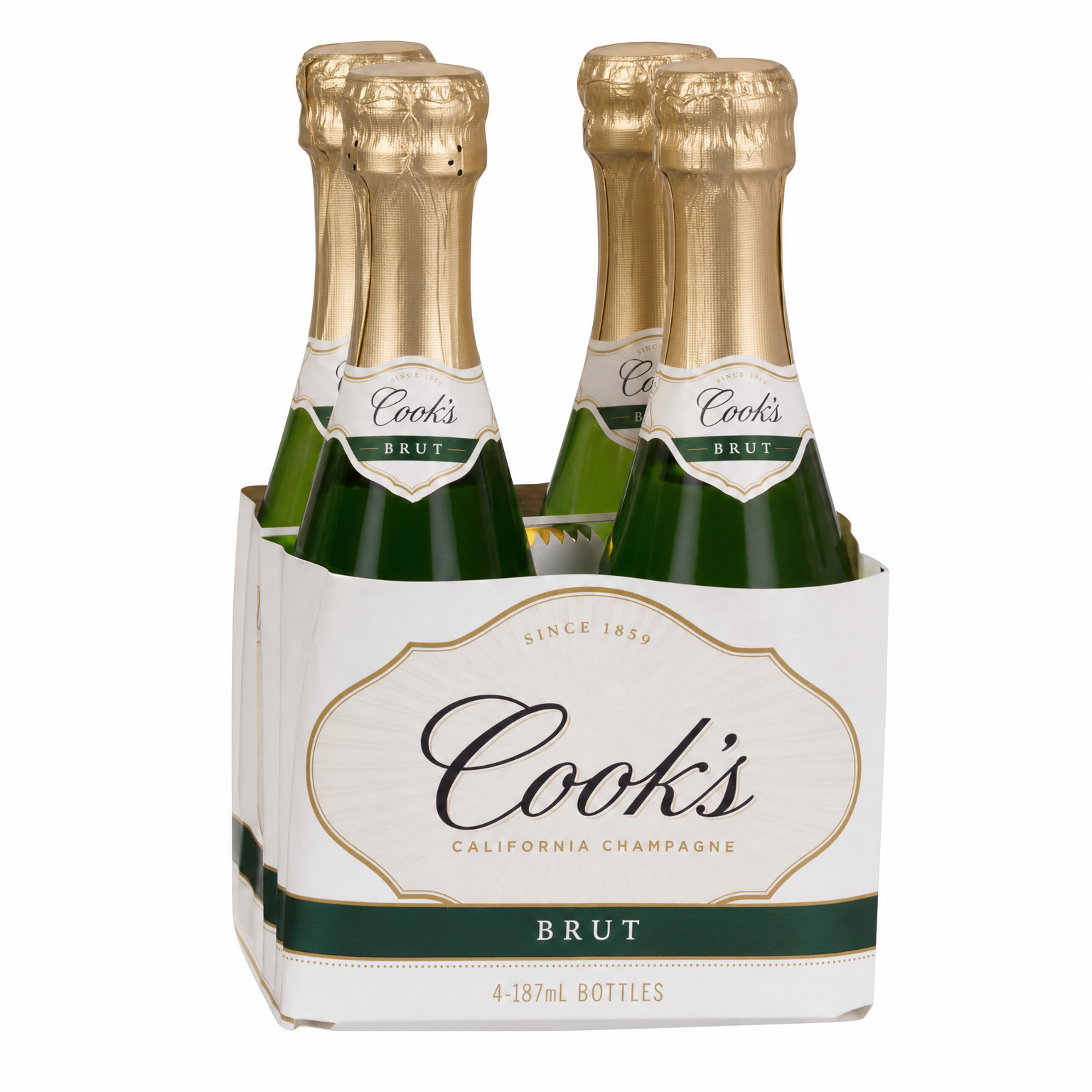 Cook's Brut 187ml 4pk