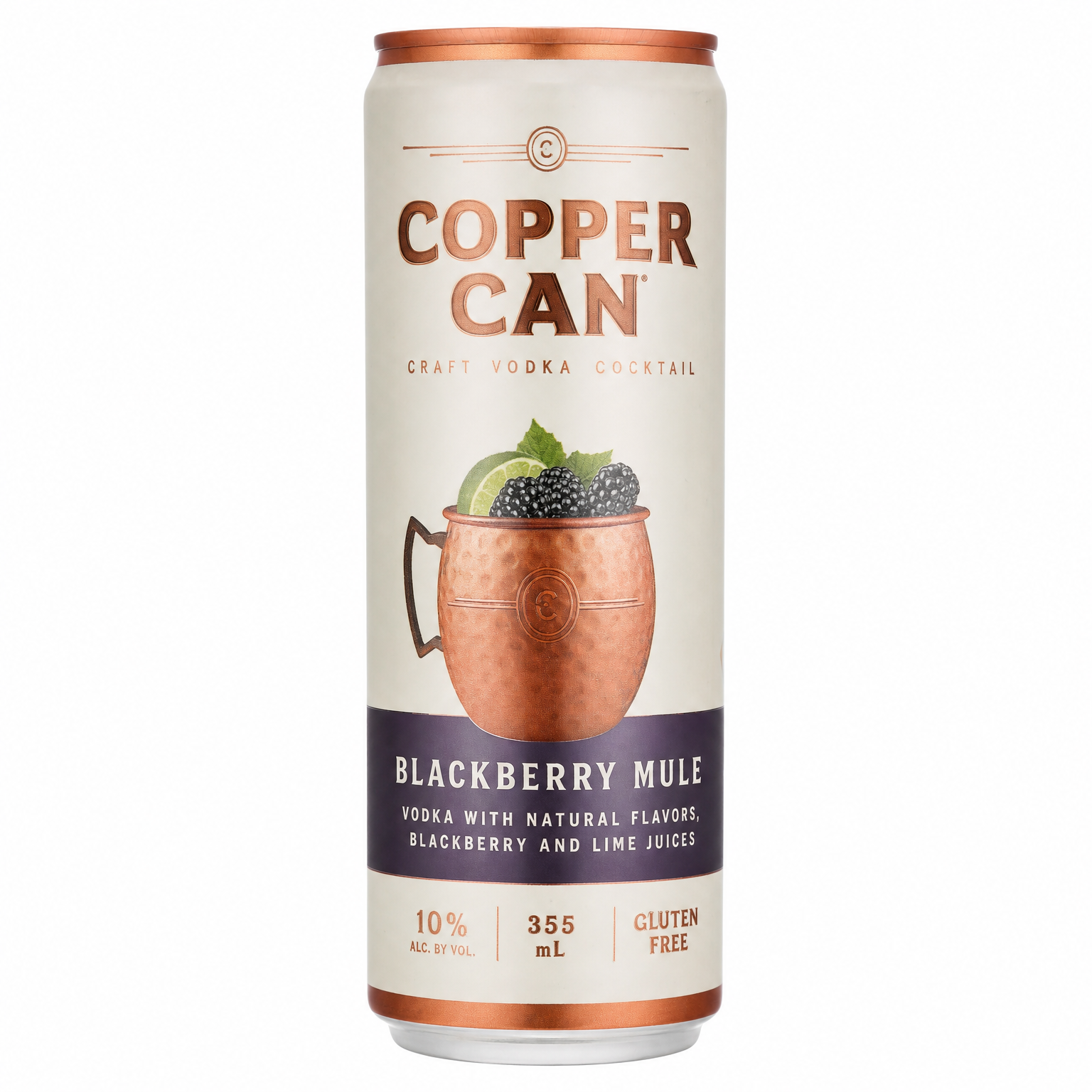 Copper Can Blackberry Mule 355ml