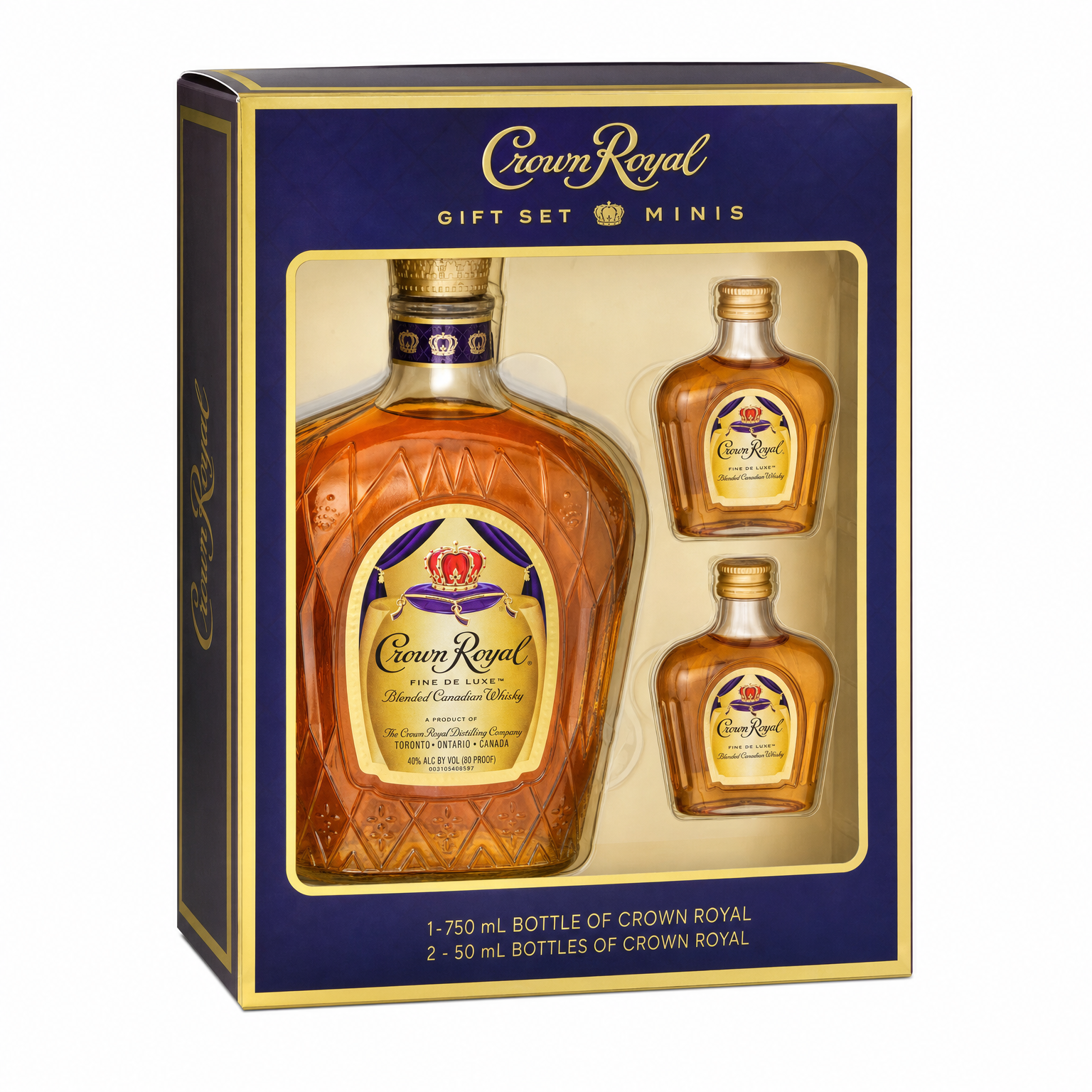 Crown Royal Gift Set with Minis 750ml