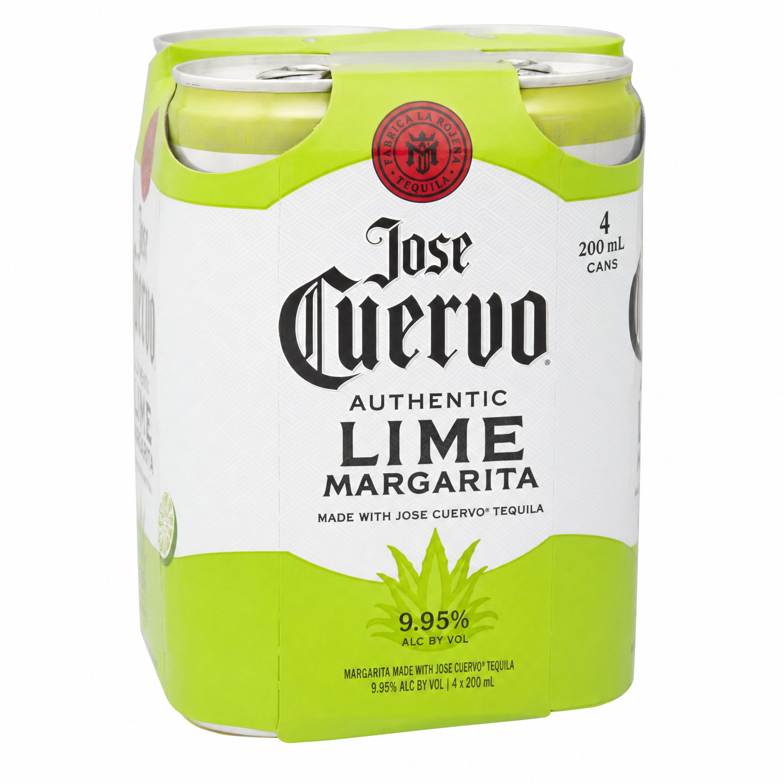 Cuervo Authentic Lime Margarita 200ml 4pk