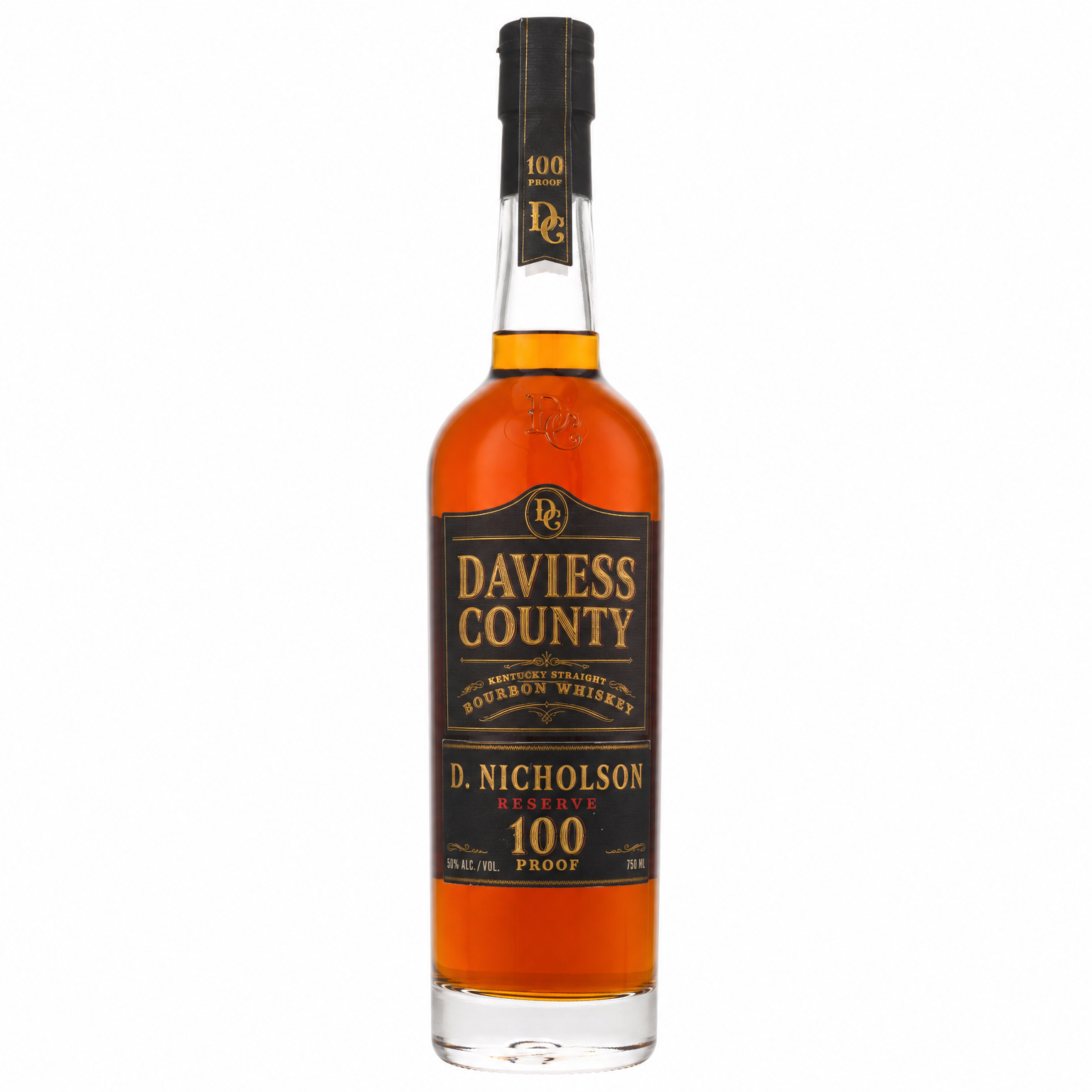 D Nicholson Reserve 100 Bourbon 750ml