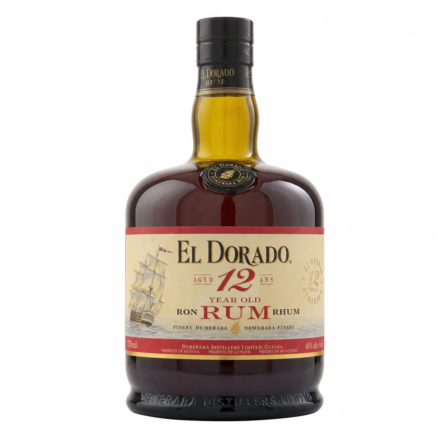 El Dorado 12 Yr Rum 750ml