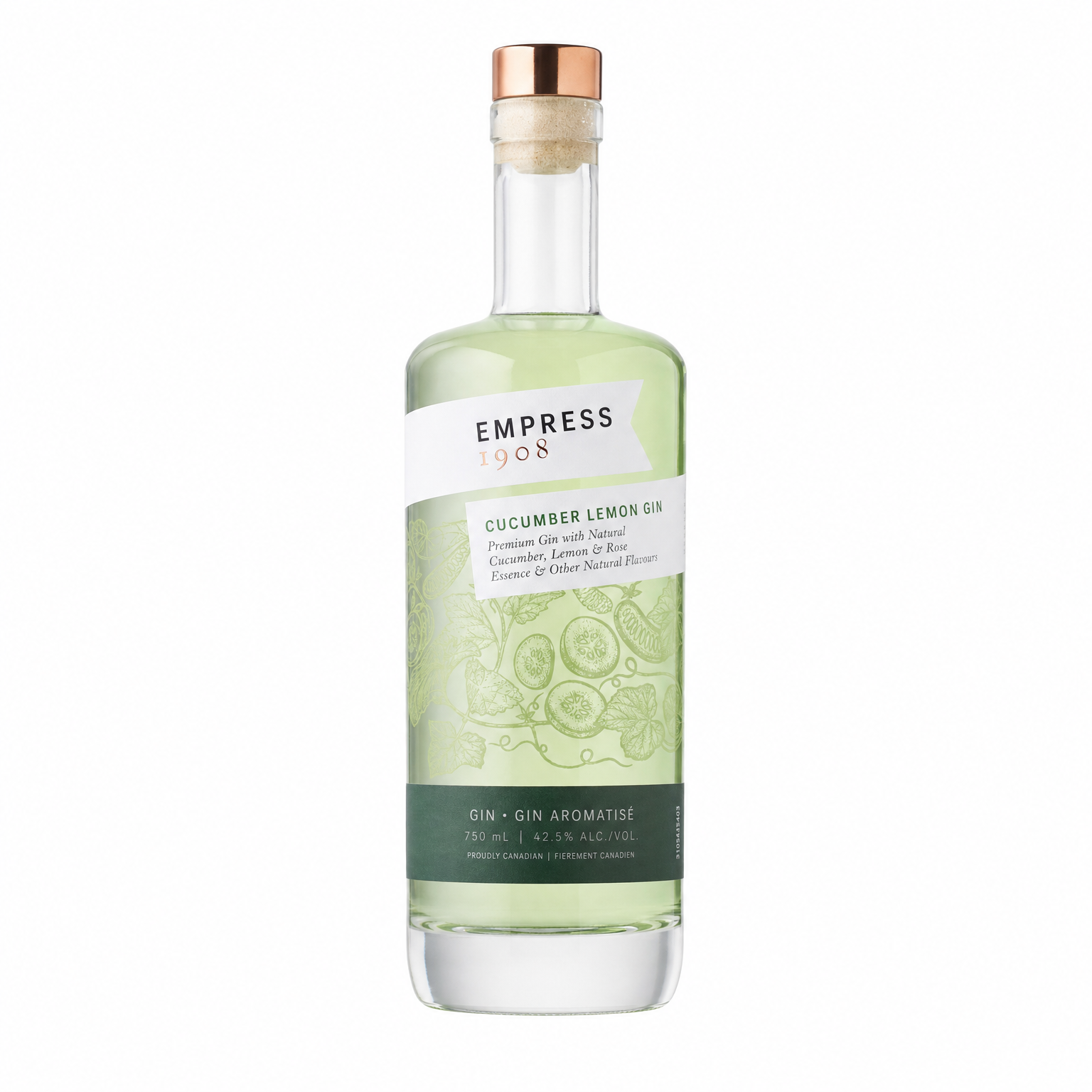 Empress 1908 Gin Cucumber Lemon 750ml