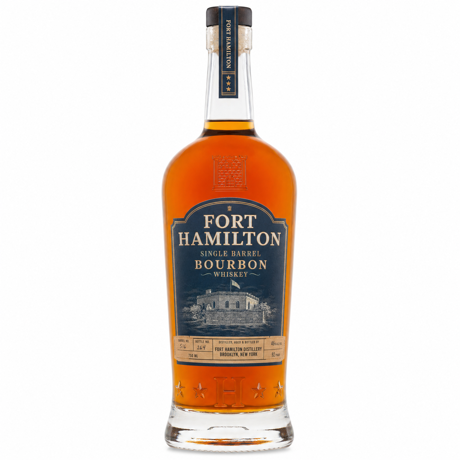 Ft Hamilton Single Barrel Bourbon 750ml
