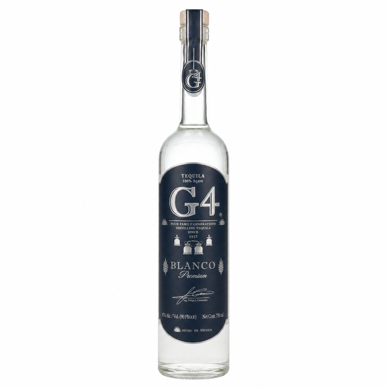 G4 Blanco Tequila 750ml