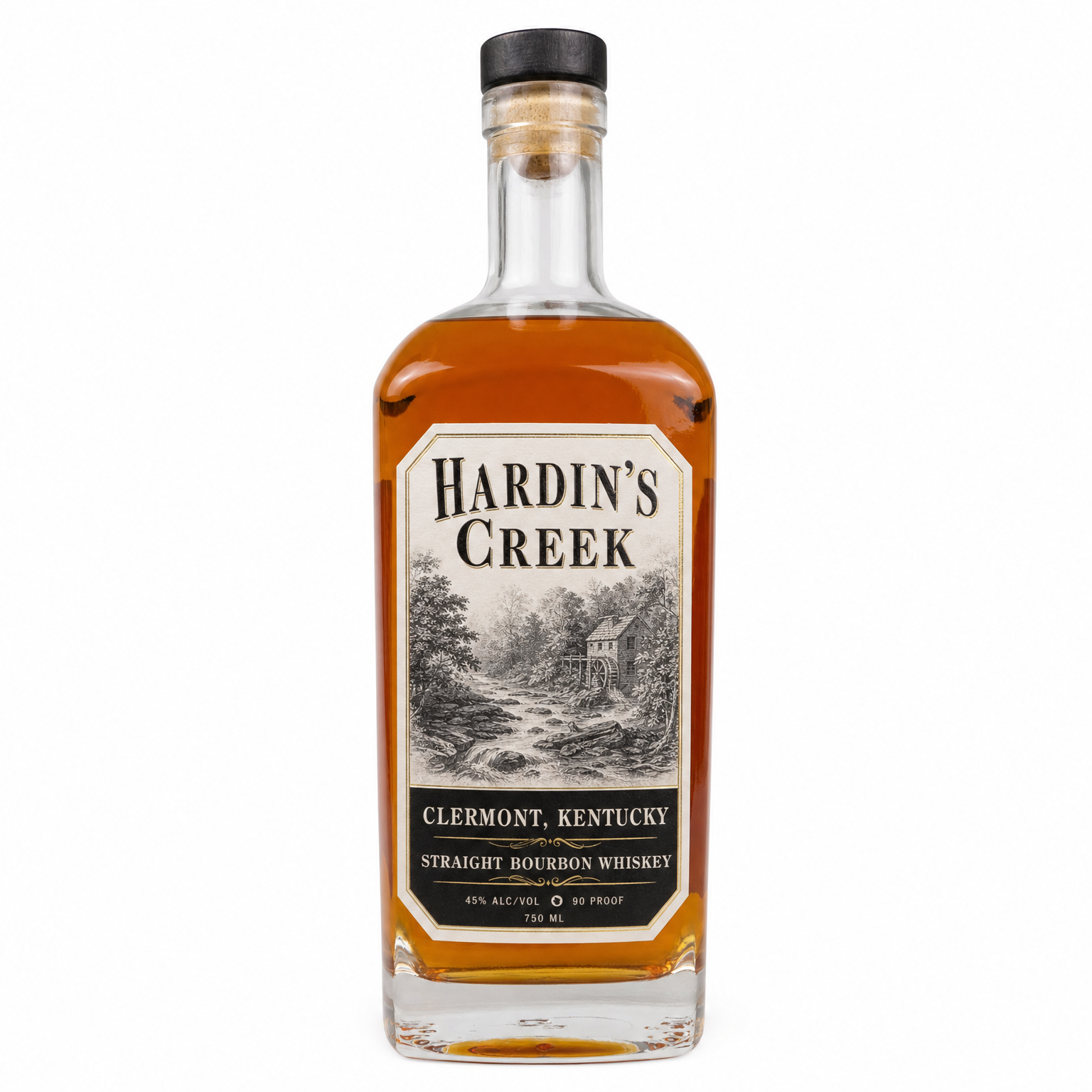 Hardin's Creek Clermont Kentucky Straight Bourbon Whiskey 750ml