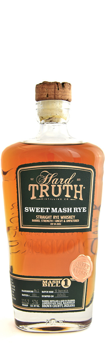 Hard Truth Barrel Strength Rye 750ml