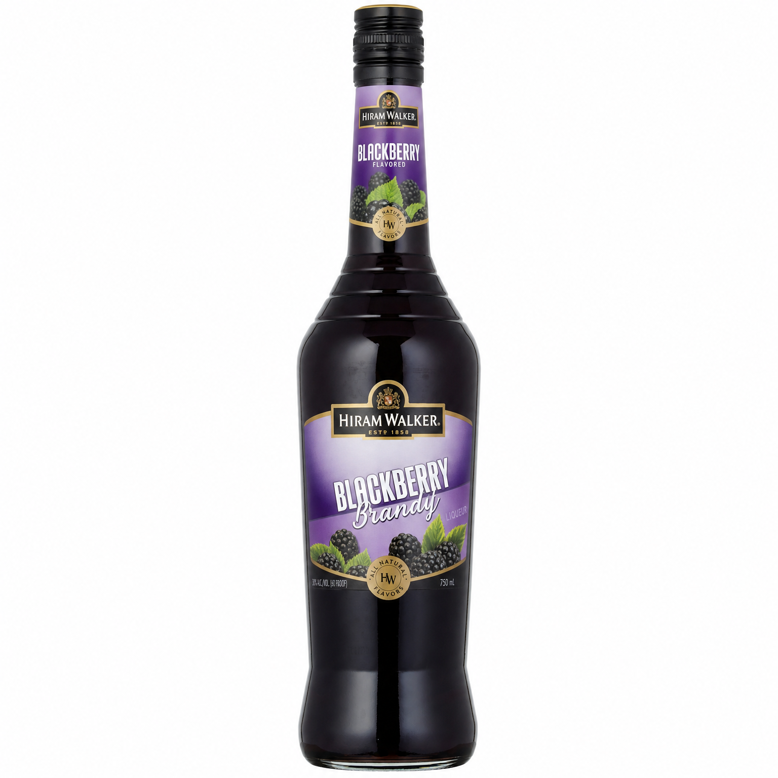 Hiram Walker Blackberry Brandy 750ml