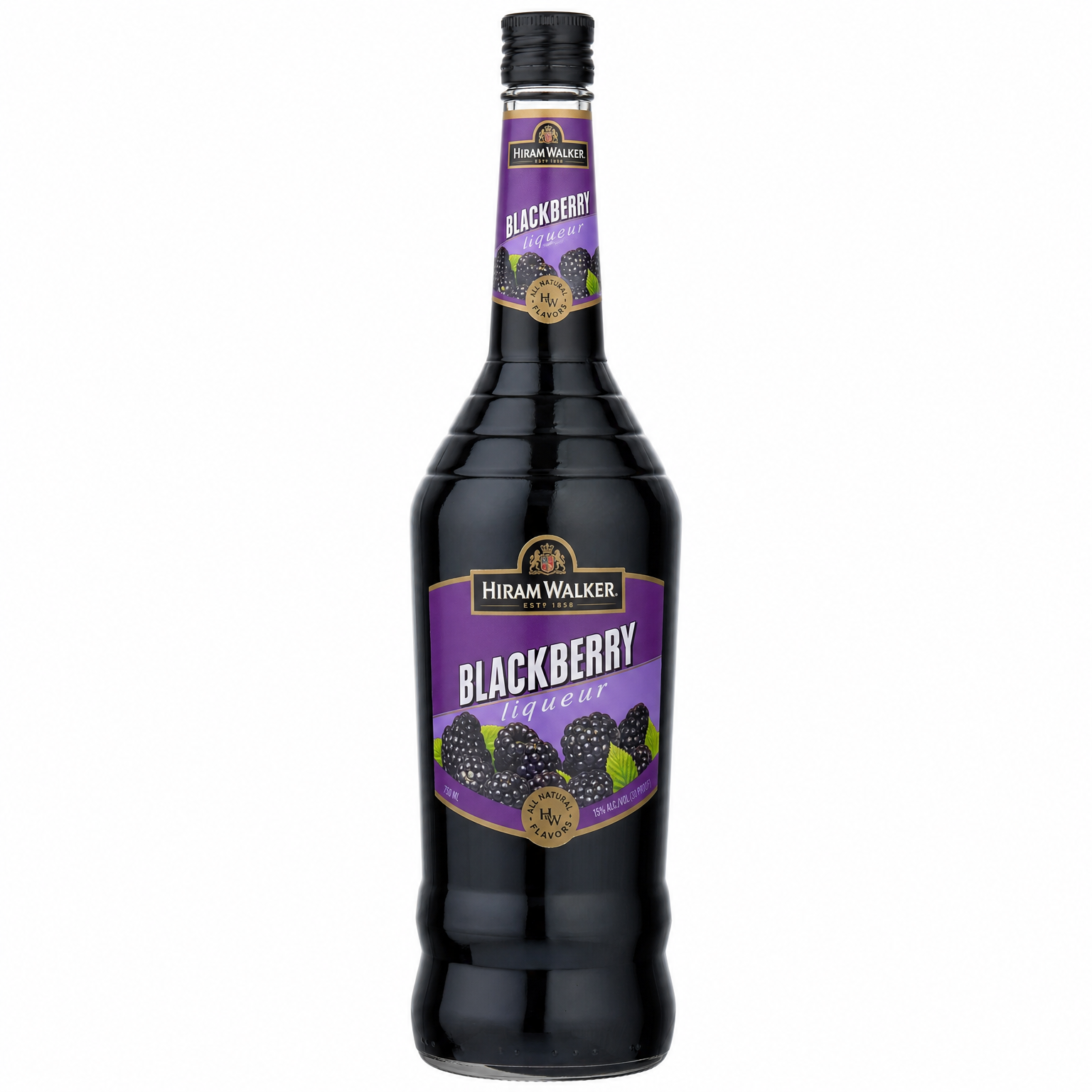 Hiram Walker Blackberry Liqueur 750ml