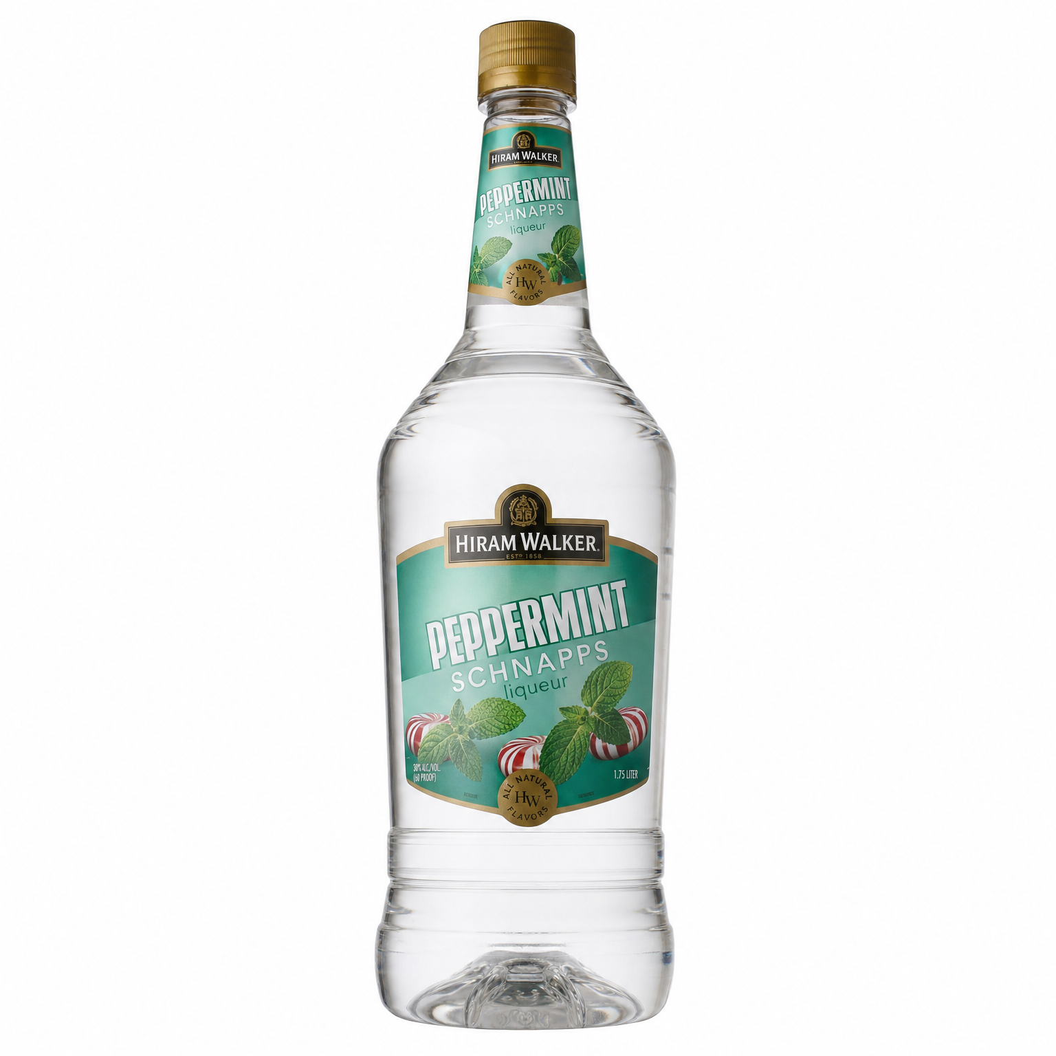 Hiram Walker Peppermint Schnapps 1.75L