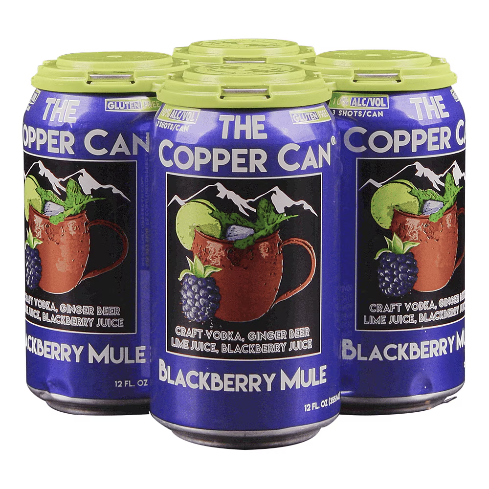 Copper Can Blackberry Mule 355ml