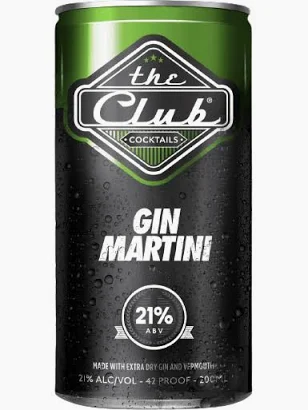 Club Gin Martini 200ml