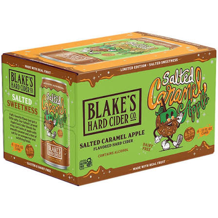 Blake's Hard Cider Salted Caramel Apple 6pk-12oz