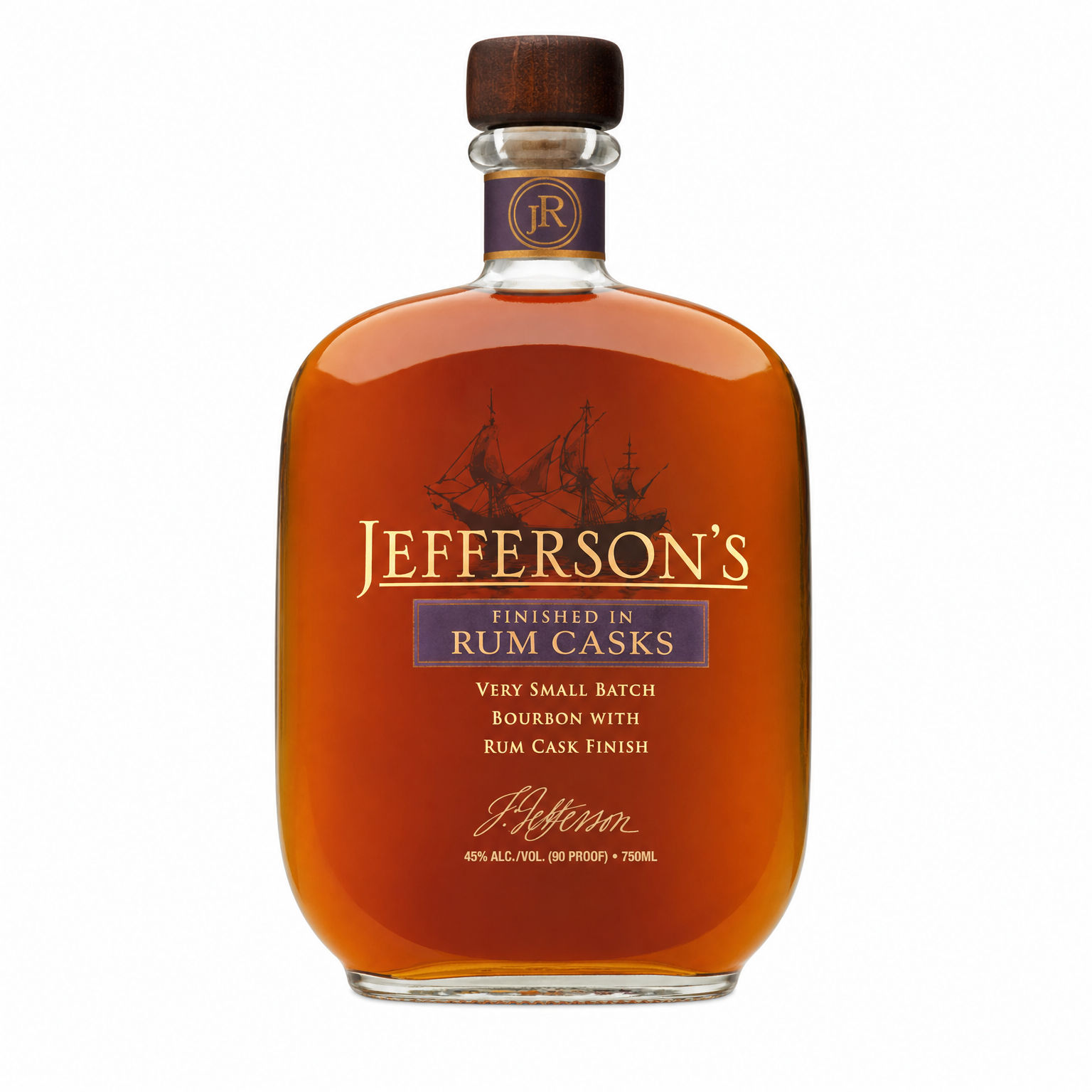 Jefferson's Bourbon Finished in Rum Casks 750ml