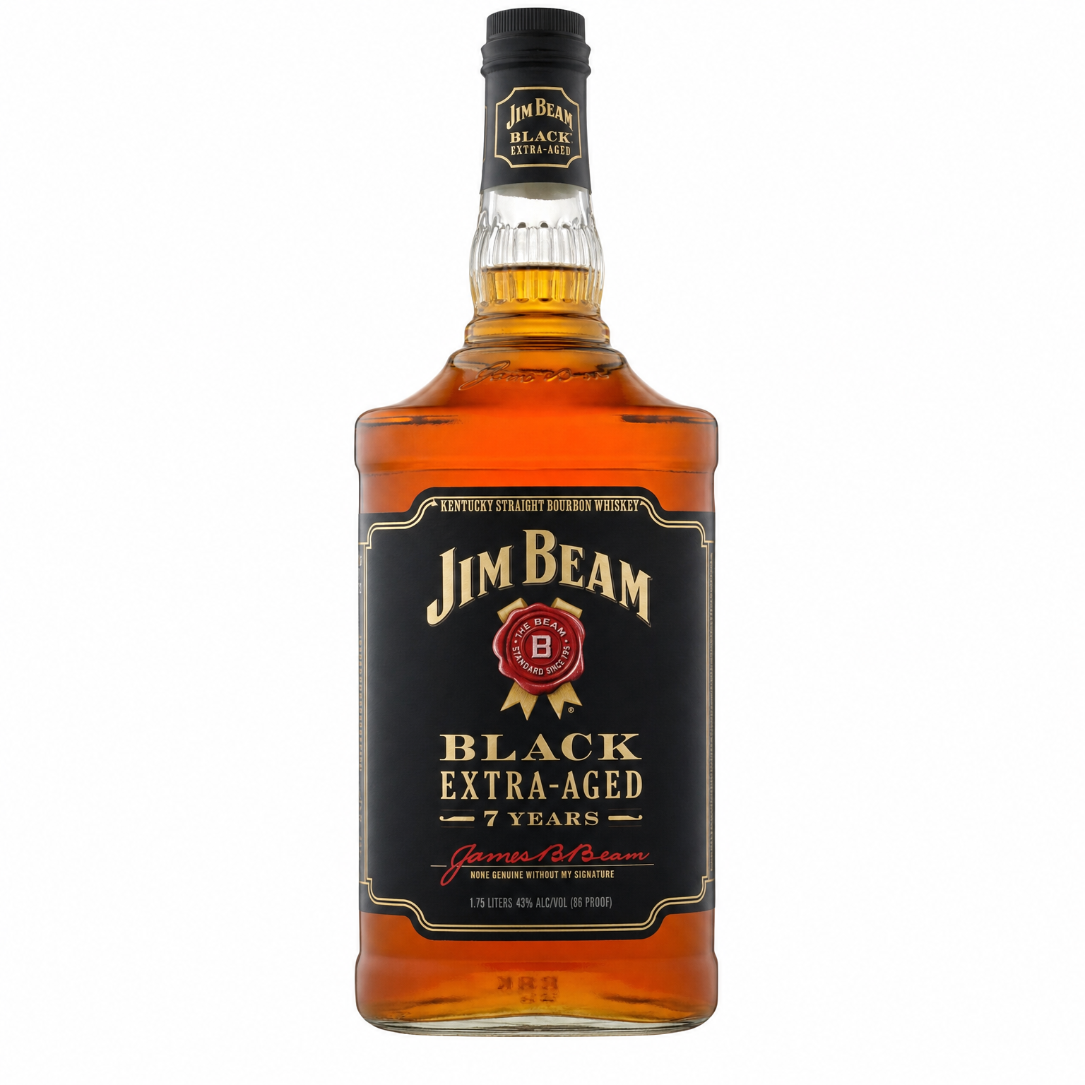 Jim Beam Black 7 Year Kentucky Straight Bourbon Whiskey 1.75L
