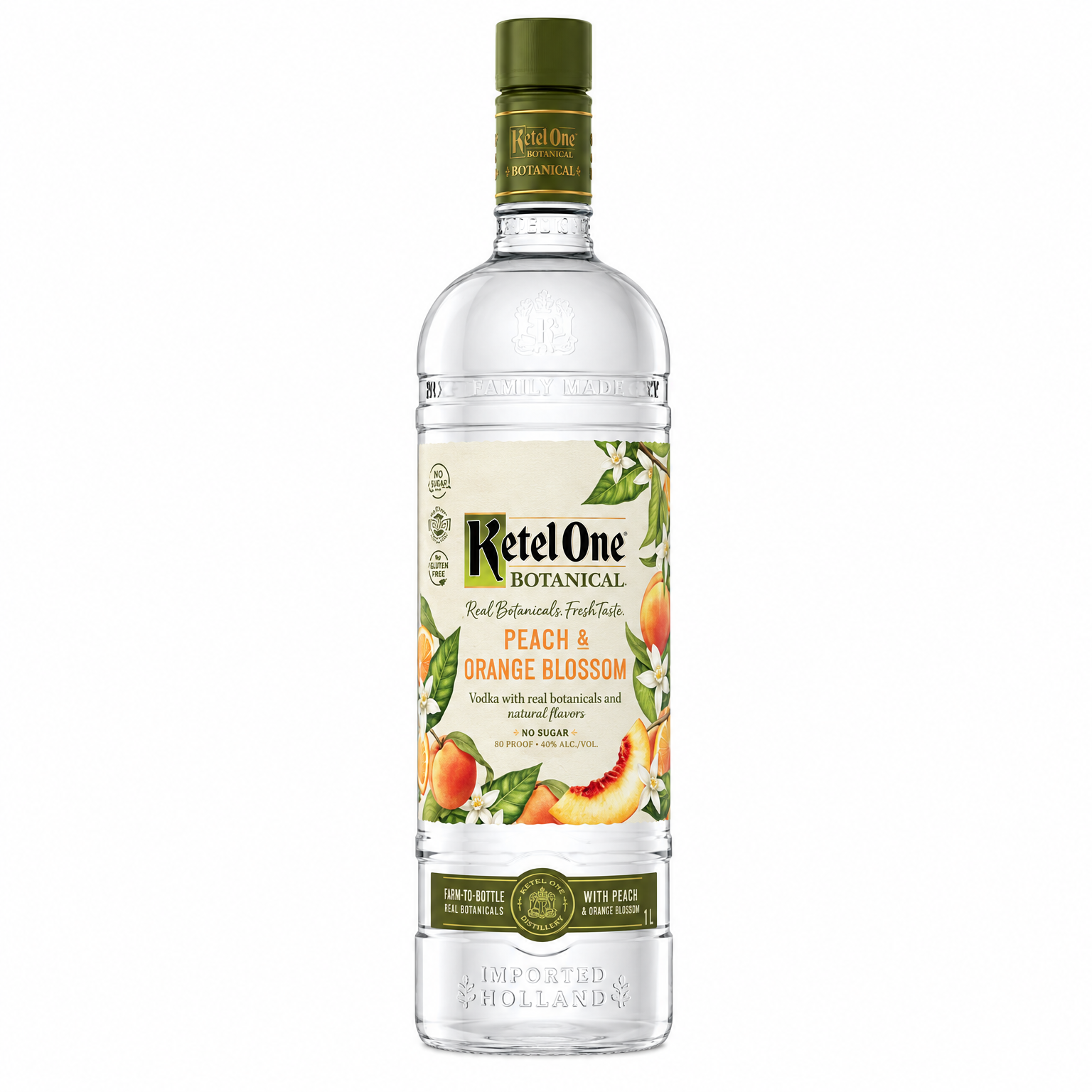 Ketel One Botanical Peach & Orange Blossom Vodka 1L