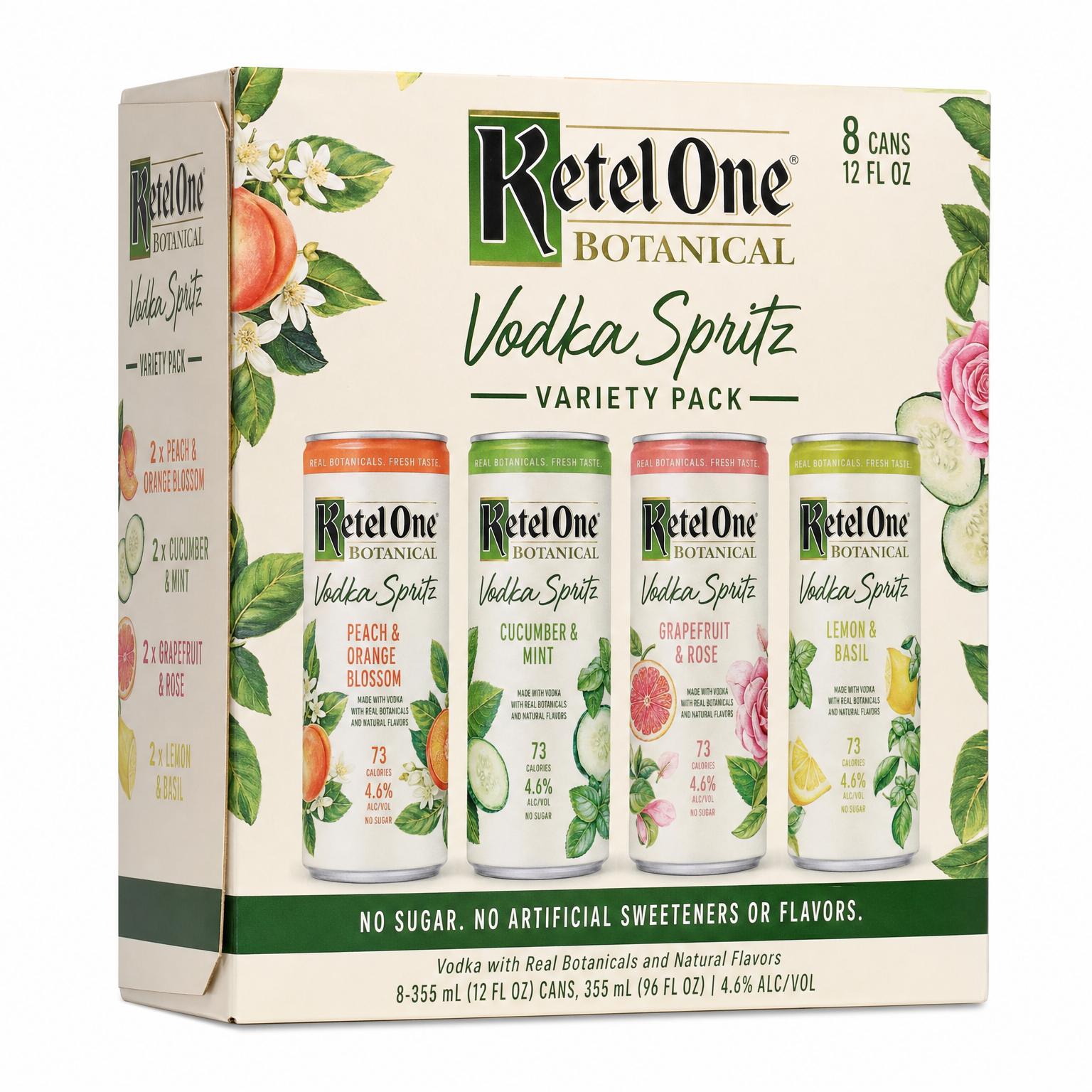 Ketel One Botanical Vodka Spritz Variety Pack 8pk-12oz