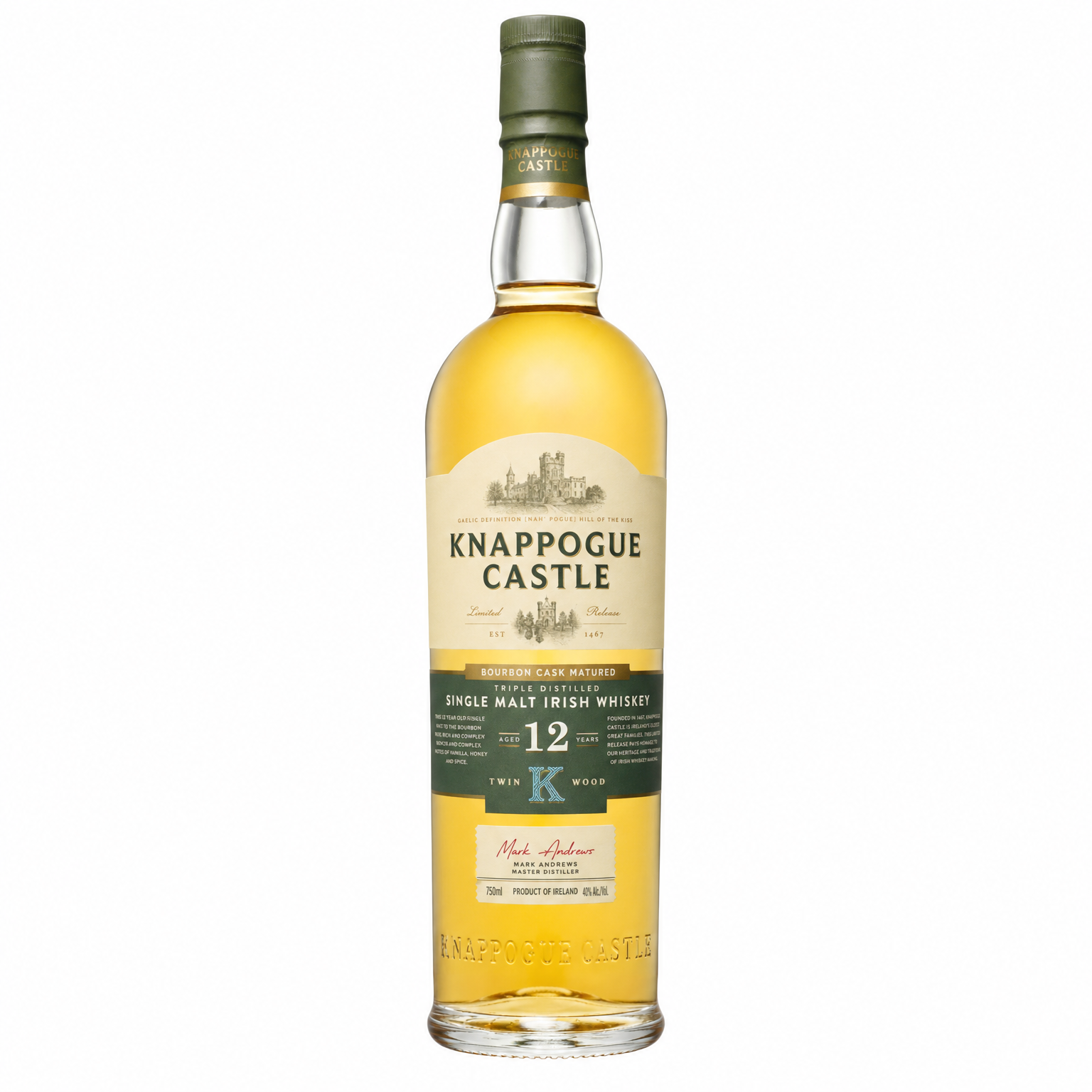 Knappogue Castle 12 Year 750ml