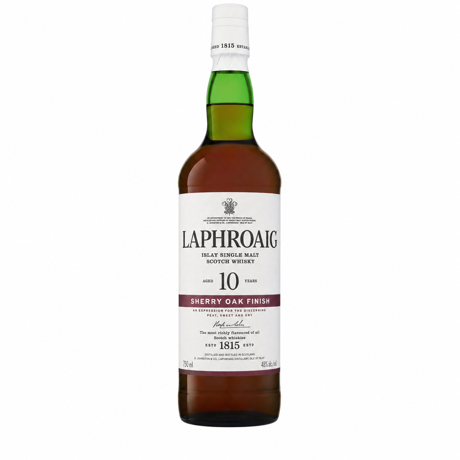Laphroaig 10 Year Old Sherry Oak Finish 750ml
