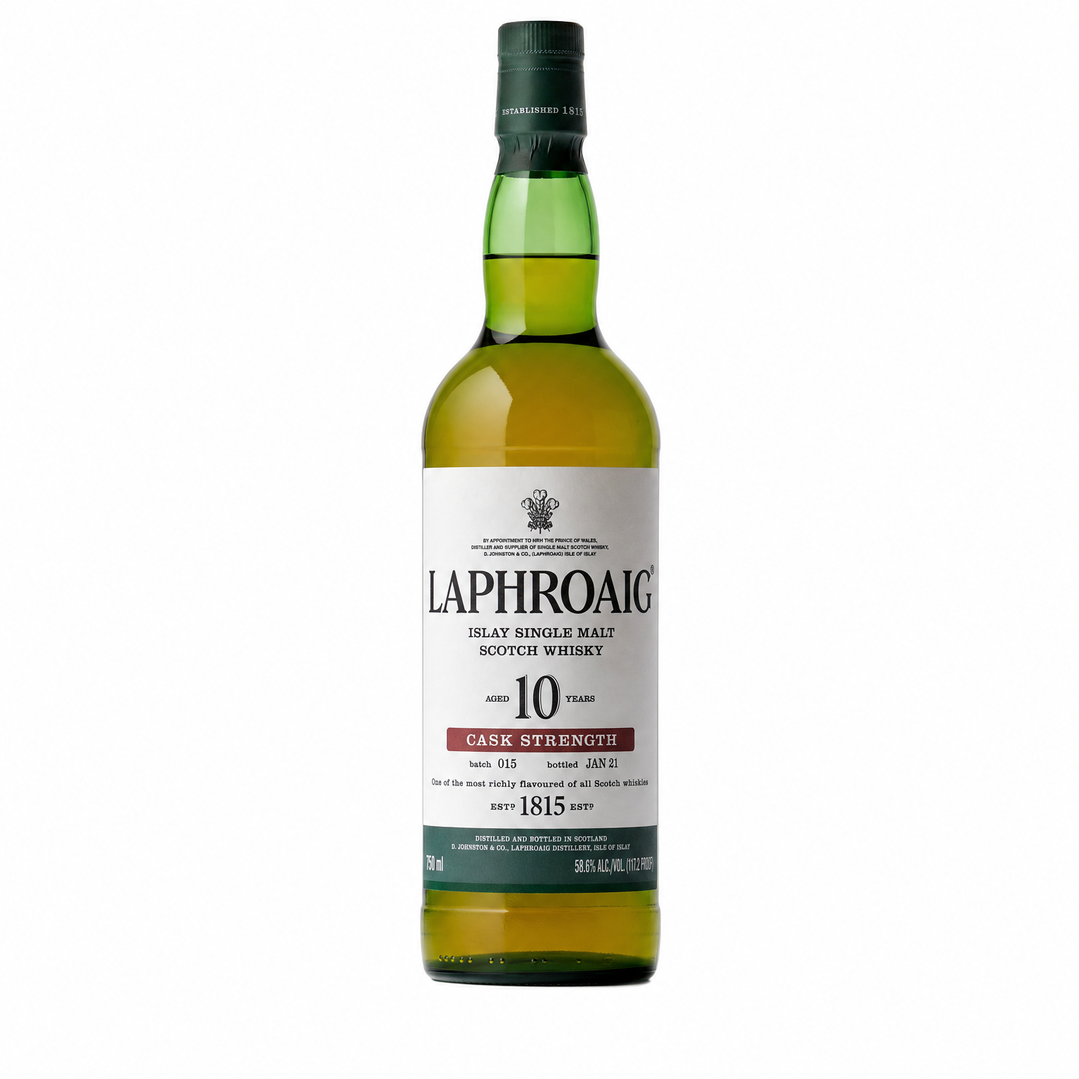 Laphroaig Cask Strength 10 Year 750ml