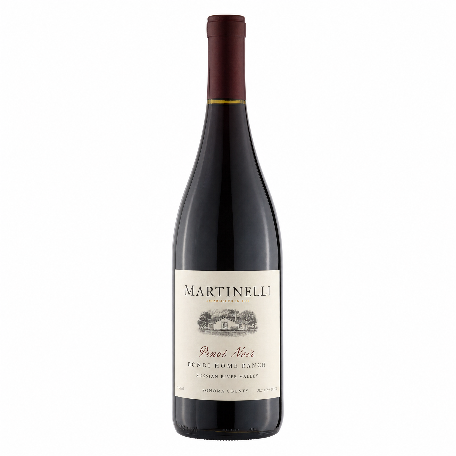 Martinelli Pinot Noir Bondi Home Ranch 750ml