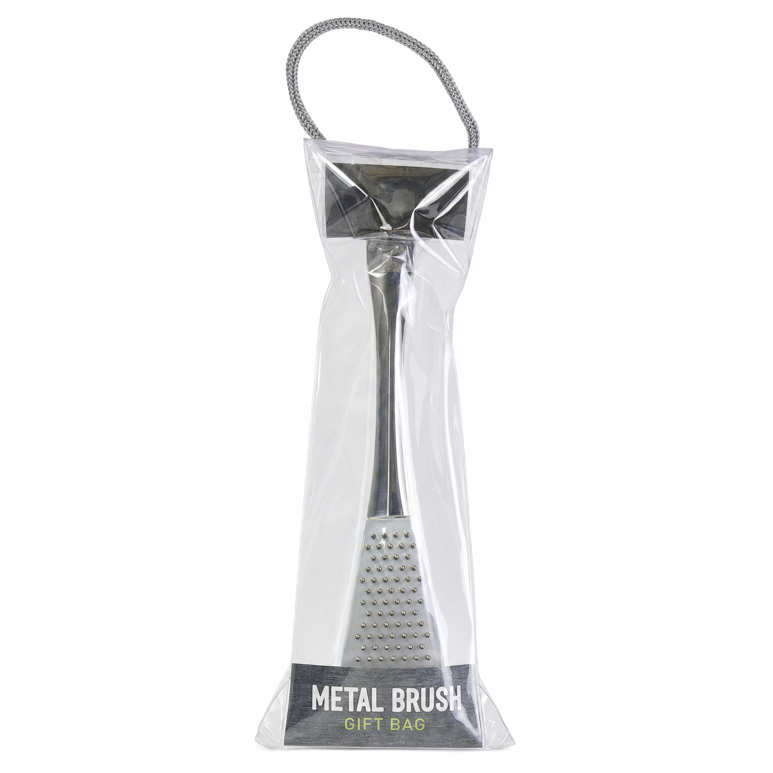METAL BRUSH GIFT BAG