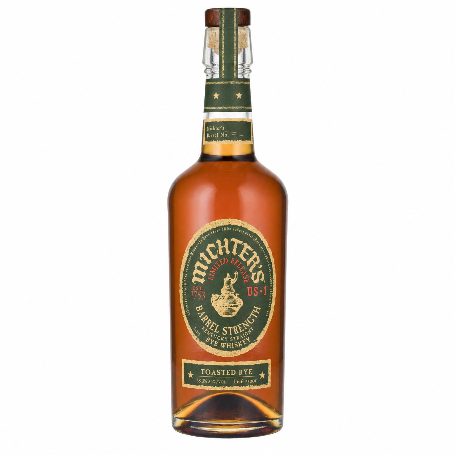 Michter's Barrel Strength Rye Toasted 750ml