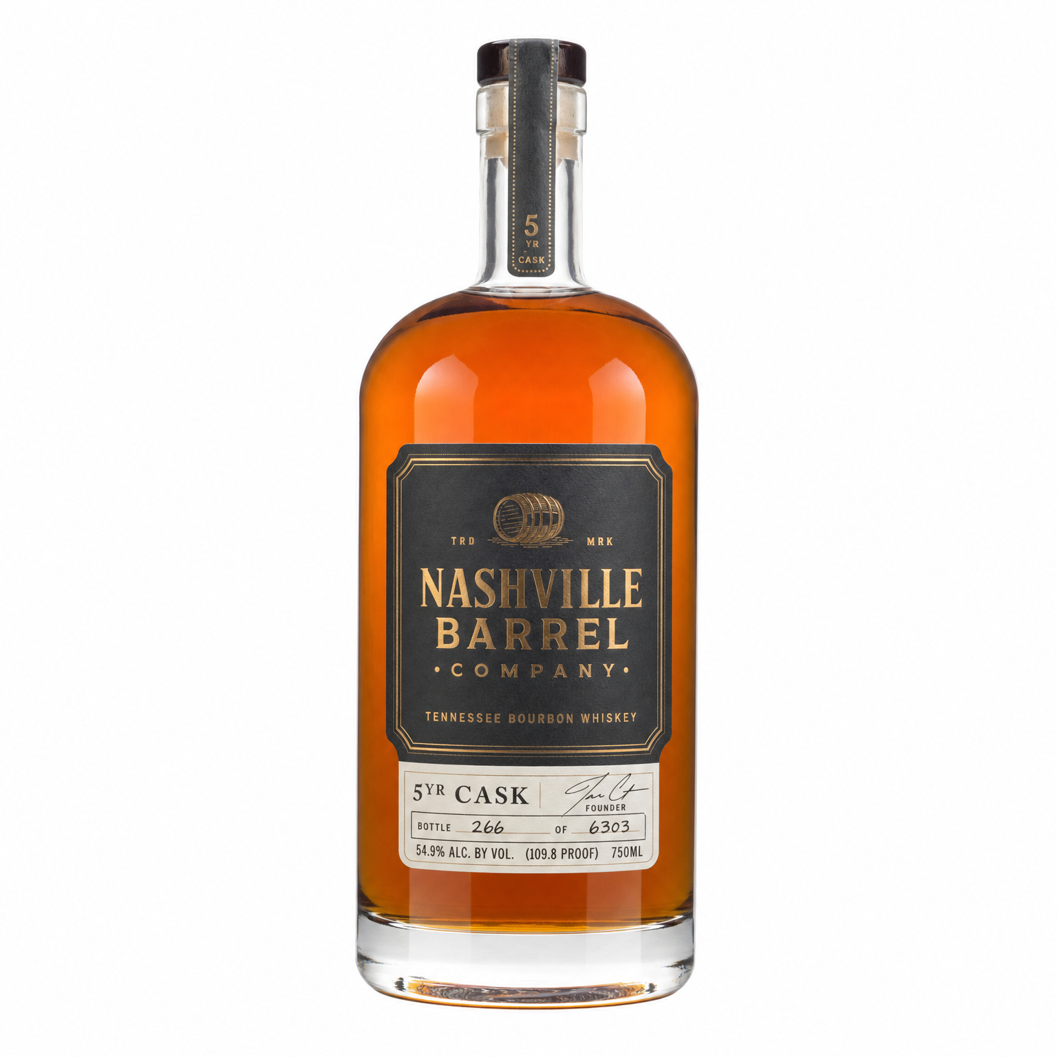 Nashville Barrel 5Yr Cask Pvt 750ml