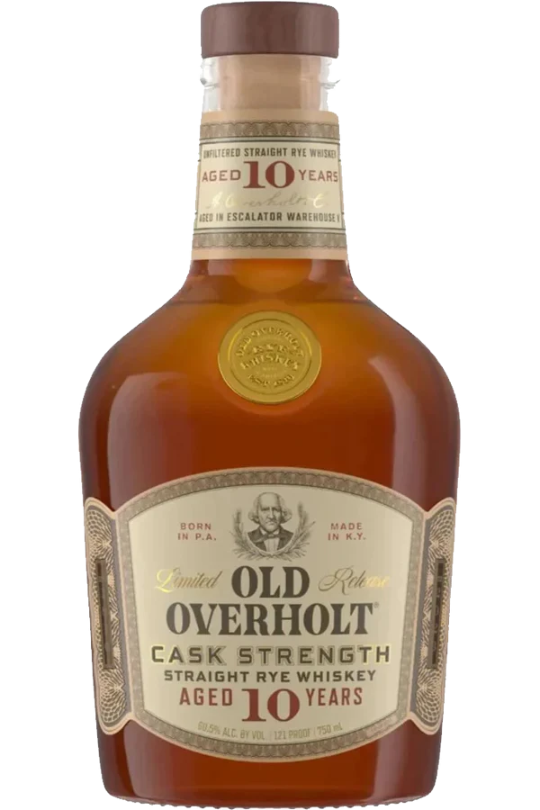 Old Overholt Rye Cask Strength 10 Year 750ml