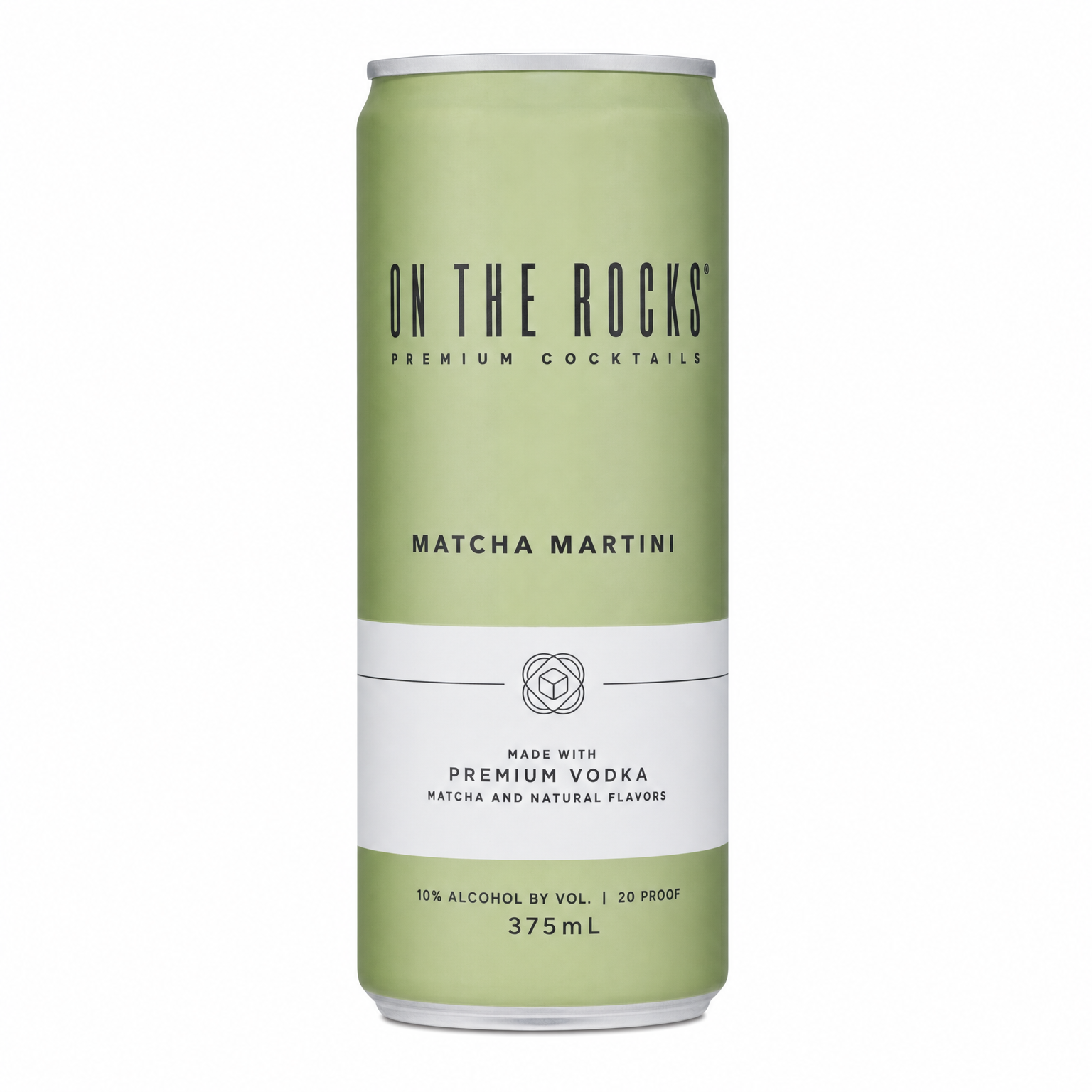 On The Rocks Matcha Martini 375ml