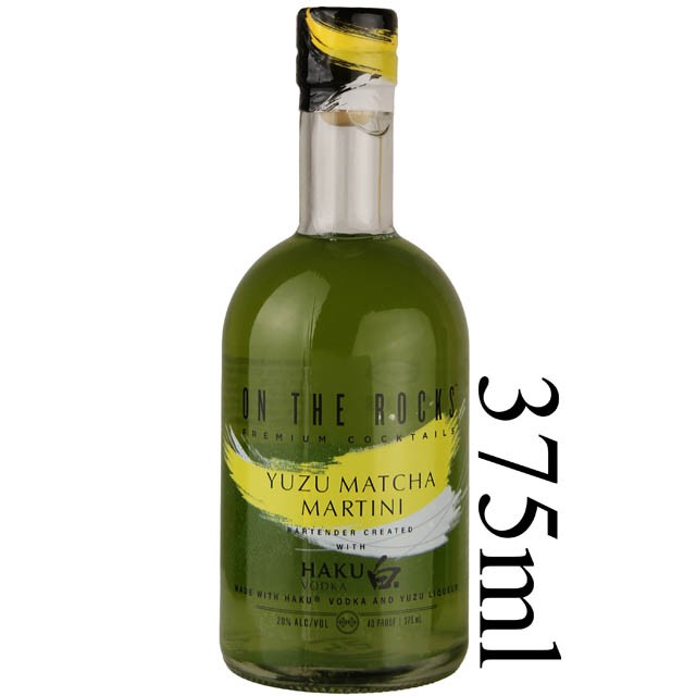 On The Rocks Matcha Martini 375ml