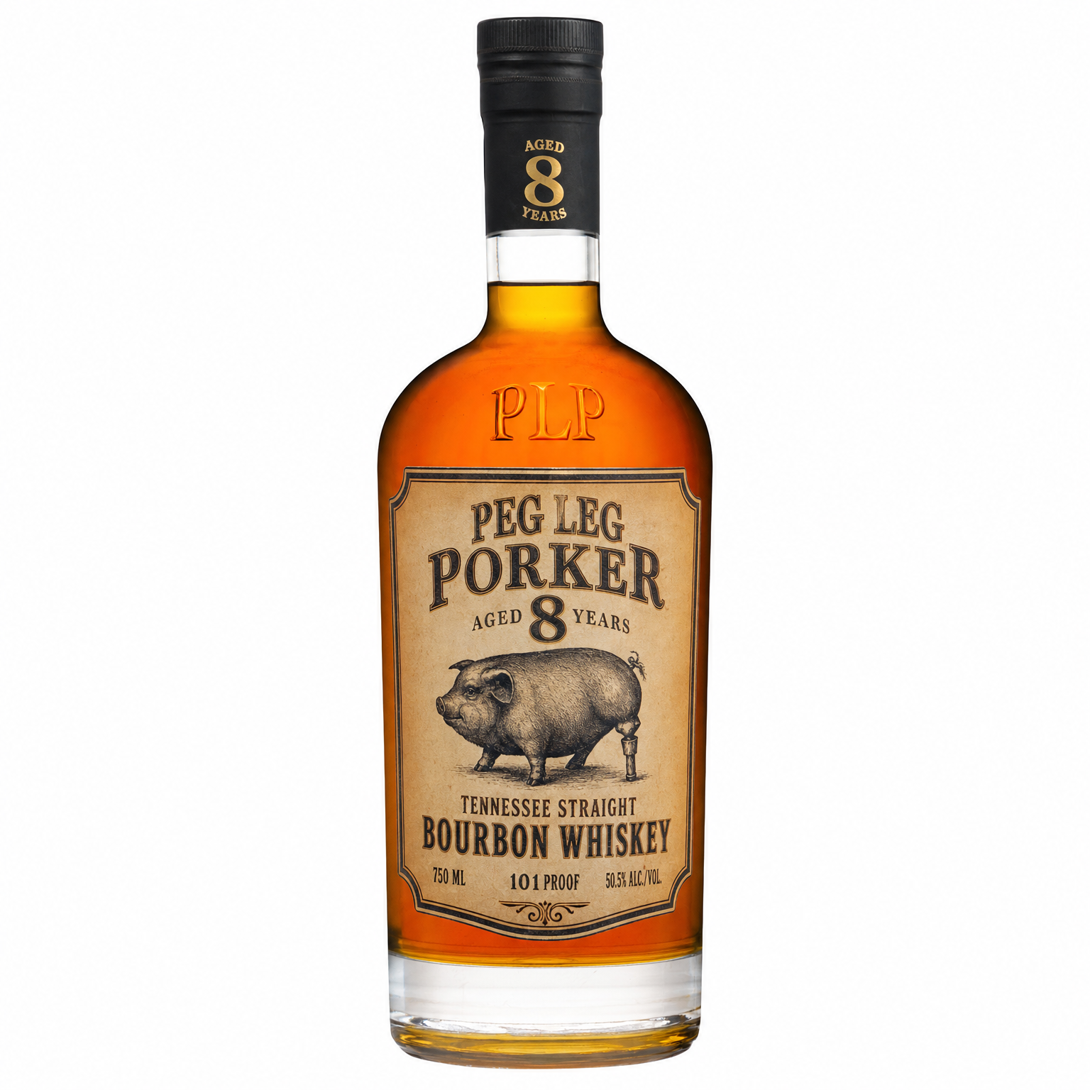Peg Leg Porker 8 Year Bourbon 750ml
