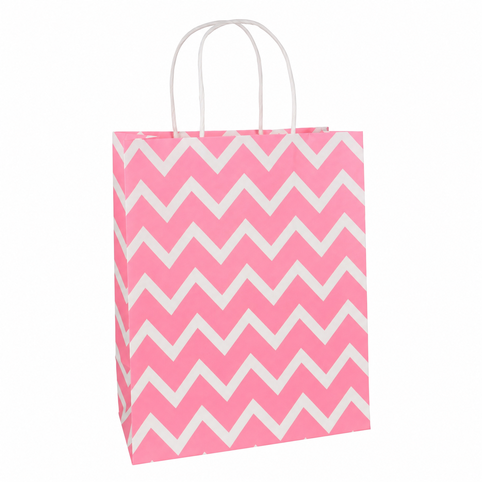 PINK CHEVRON GIFT BAG