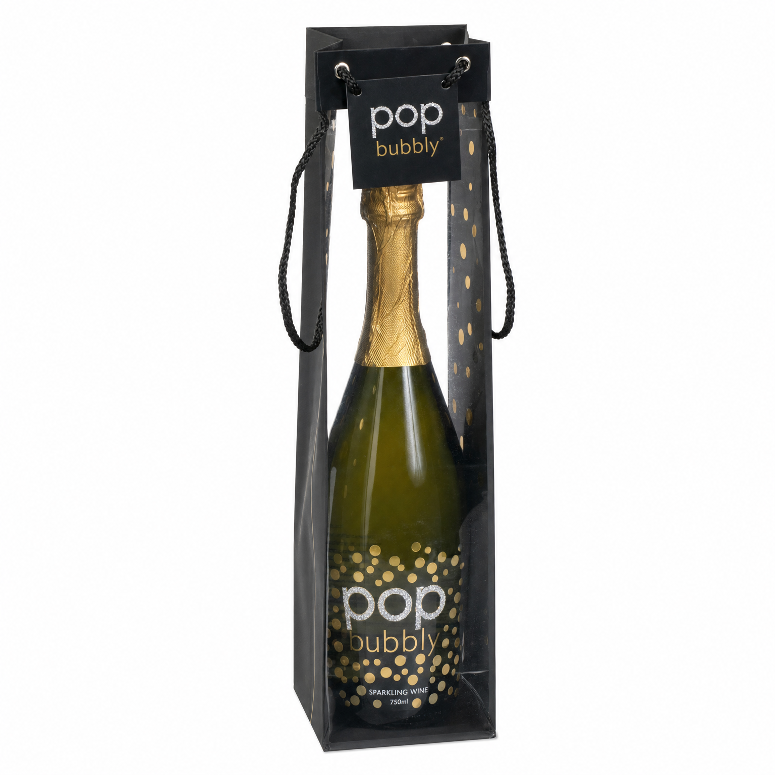 Pop Bubbly Gift Bag 750ml